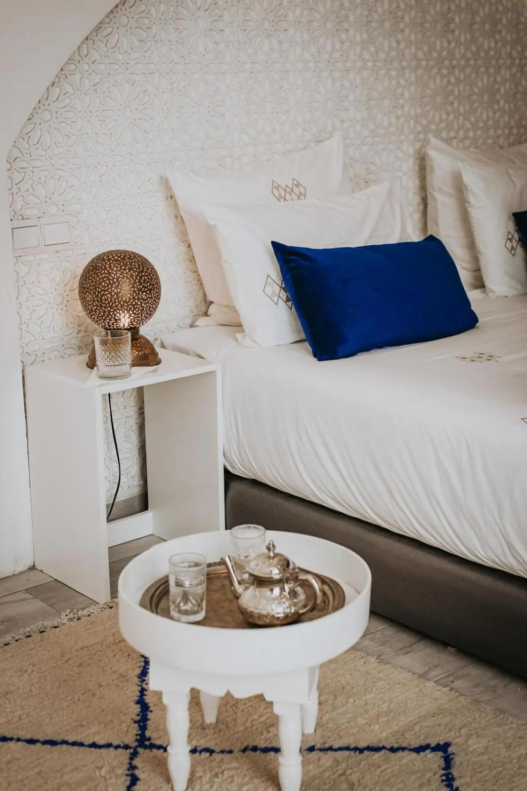 Bed in RIAD NOLITA & SPA Kasbah