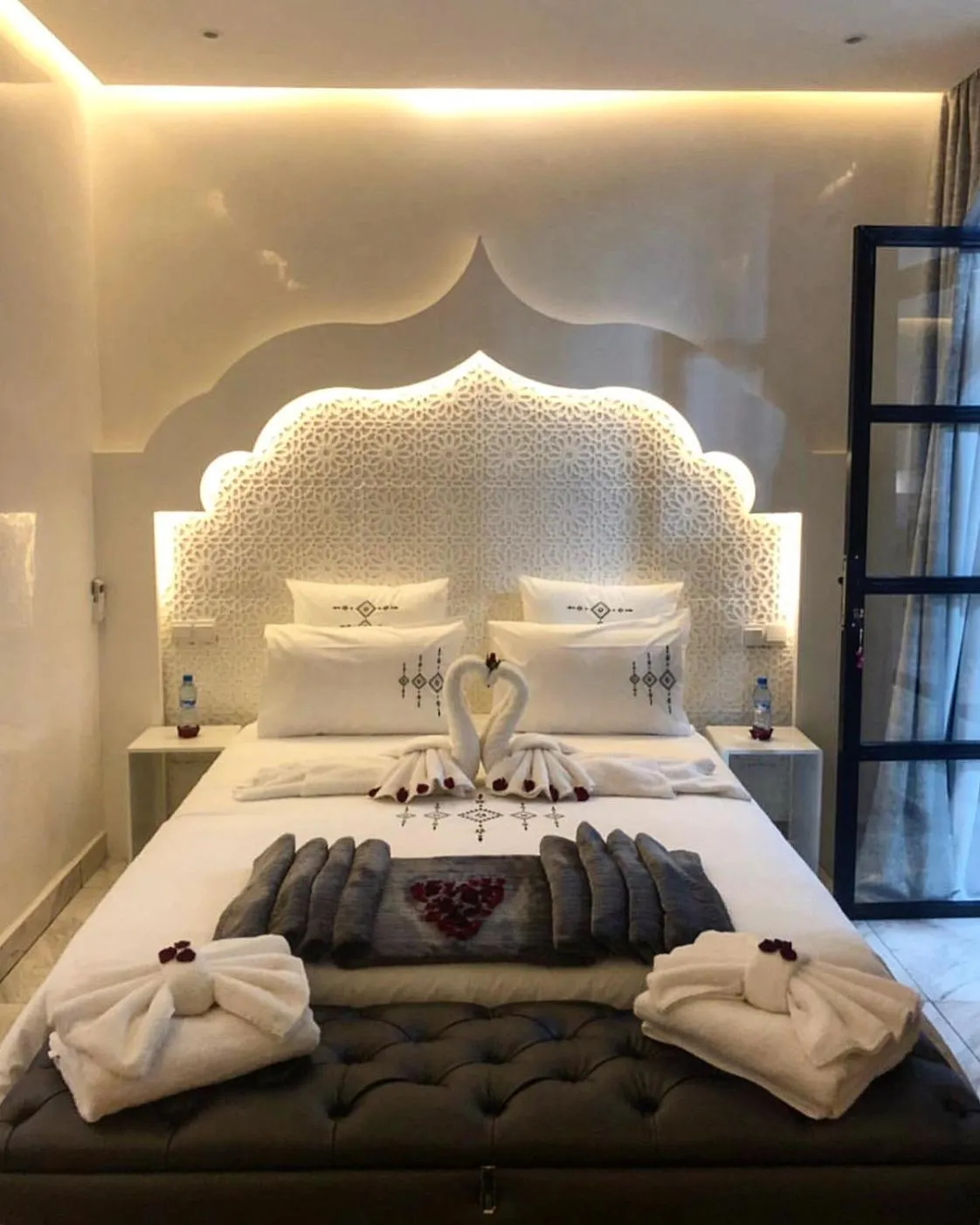 Bed in RIAD NOLITA & SPA Kasbah