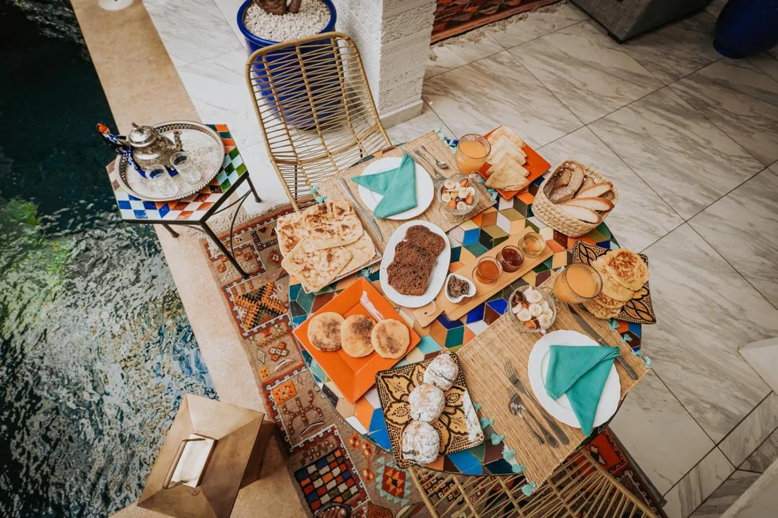 Dining area in RIAD NOLITA & SPA Kasbah