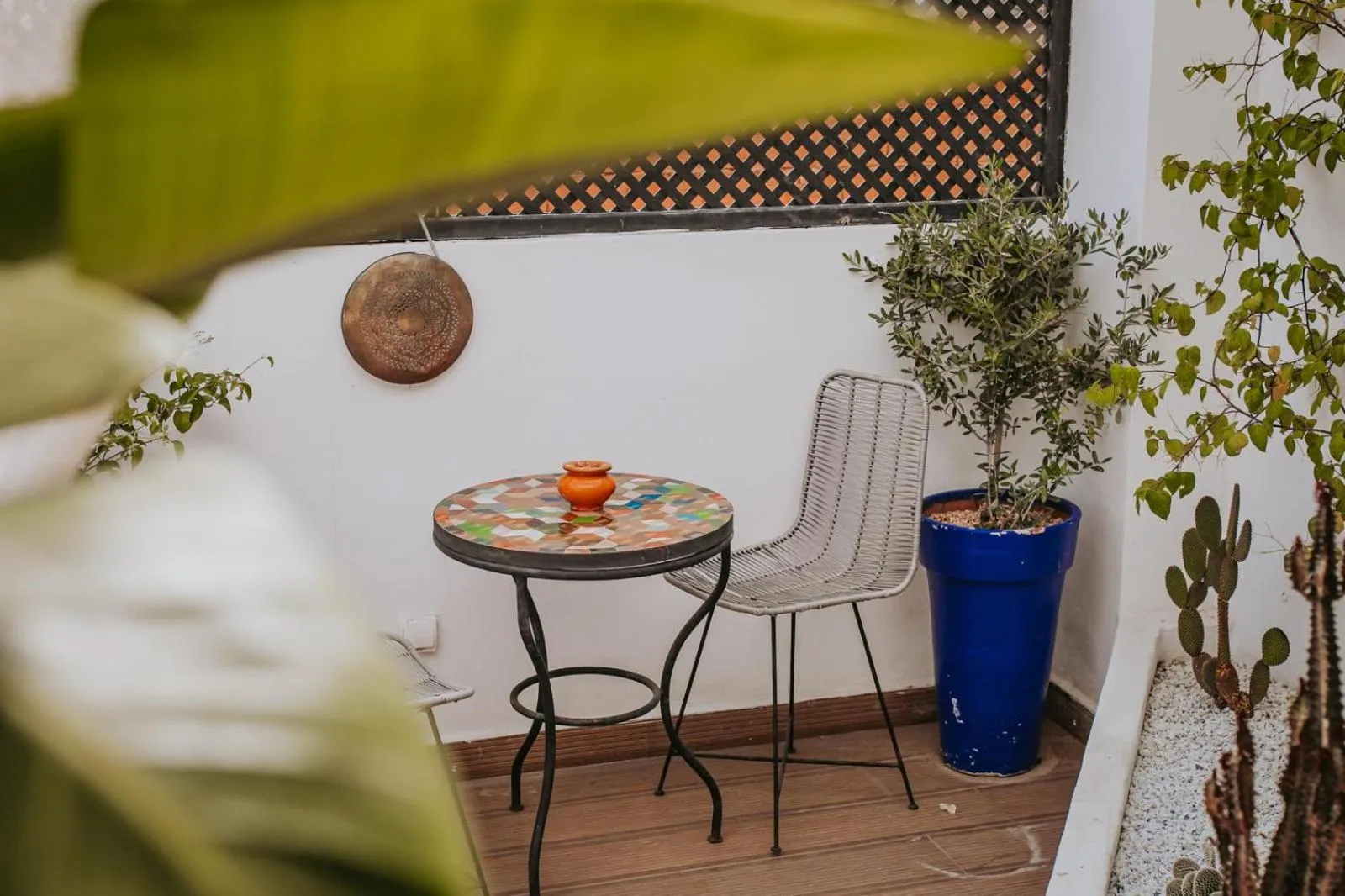 Patio in RIAD NOLITA & SPA Kasbah