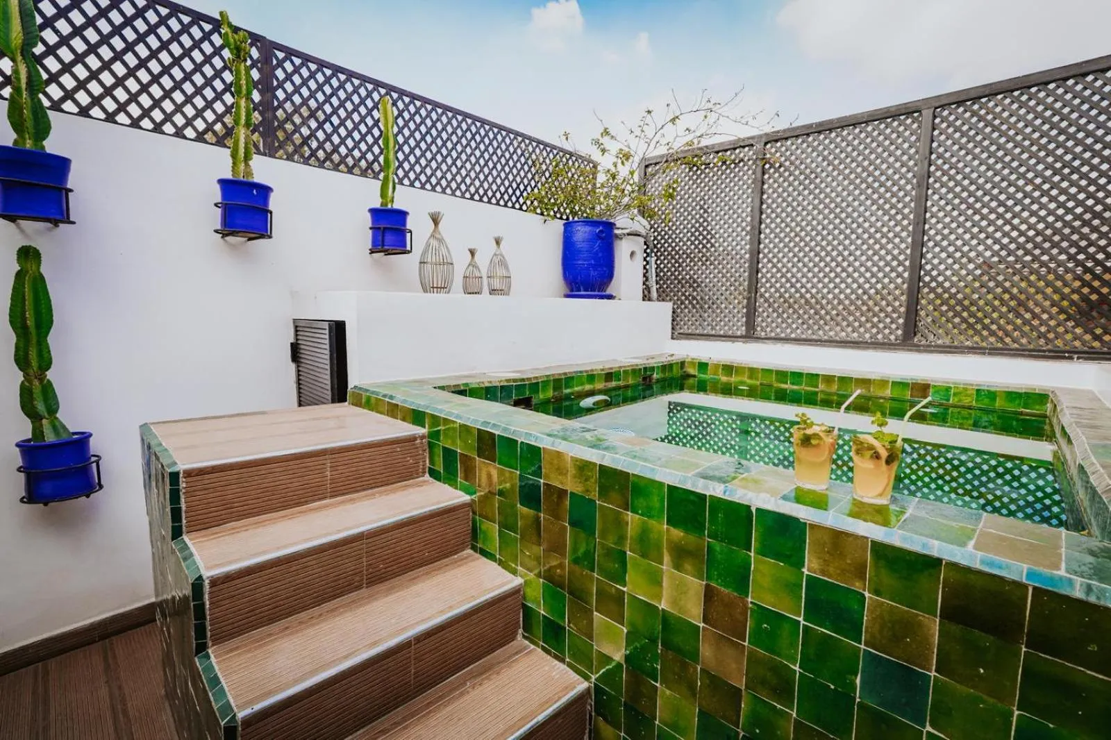 Hot Tub in RIAD NOLITA & SPA Kasbah