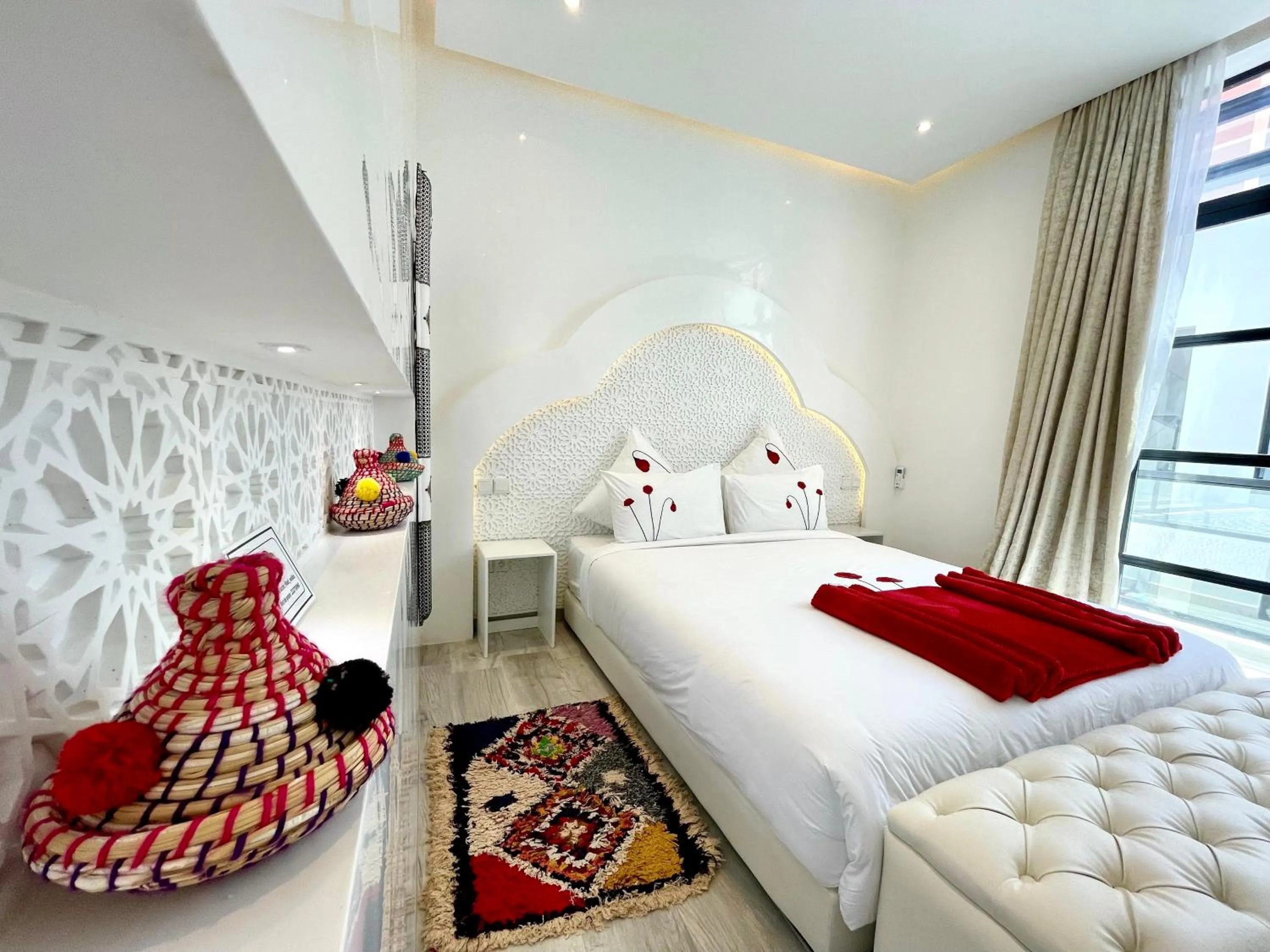 Bed in RIAD NOLITA & SPA Kasbah
