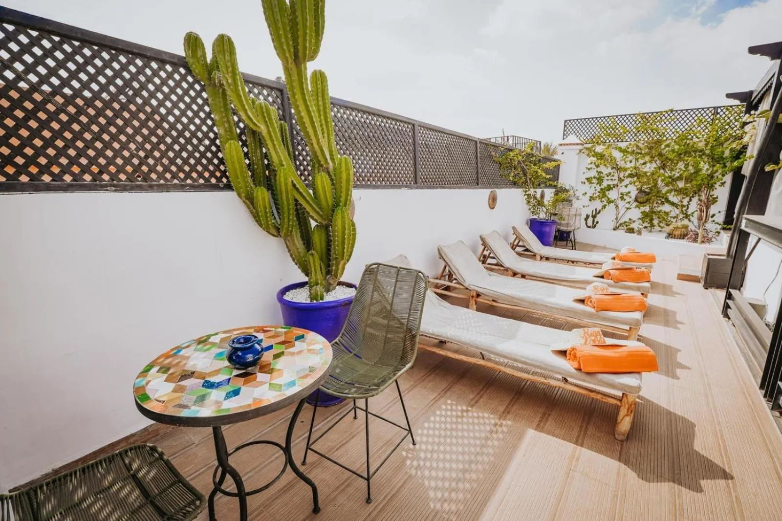 Patio in RIAD NOLITA & SPA Kasbah