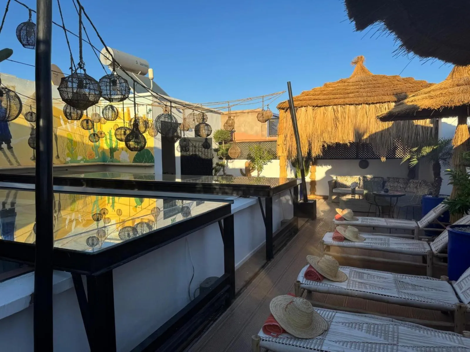 Patio in RIAD NOLITA & SPA Kasbah