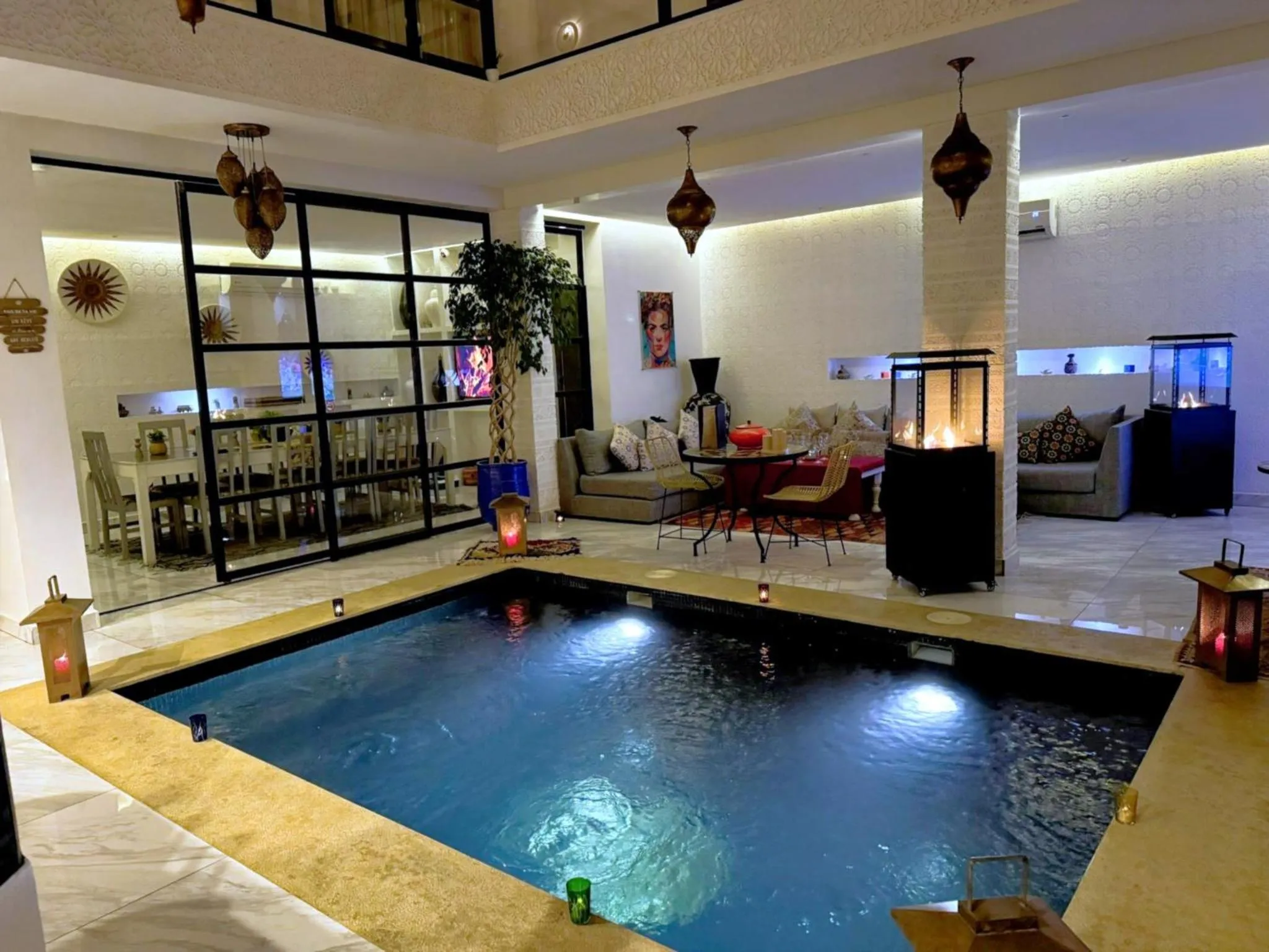 Pool view in RIAD NOLITA & SPA Kasbah