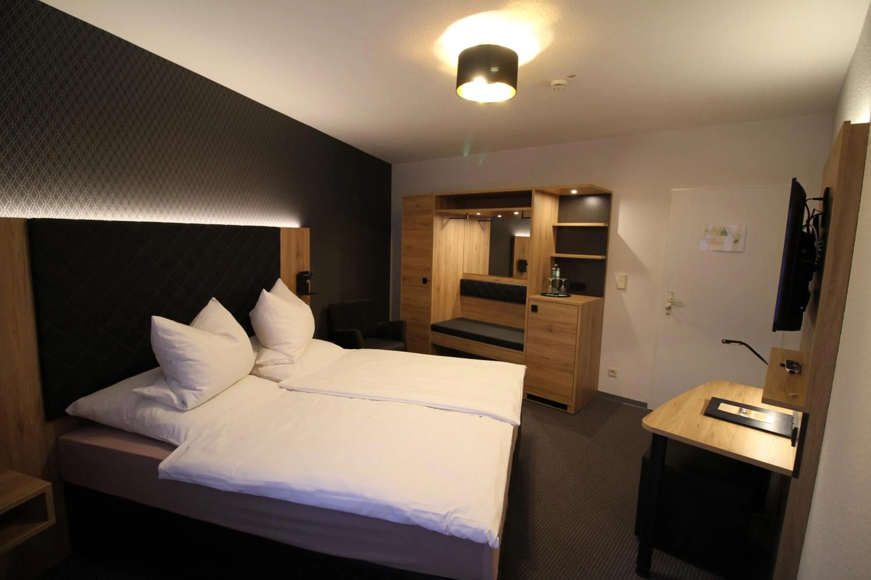 Bed in Gasthaus Bonneberger Hof