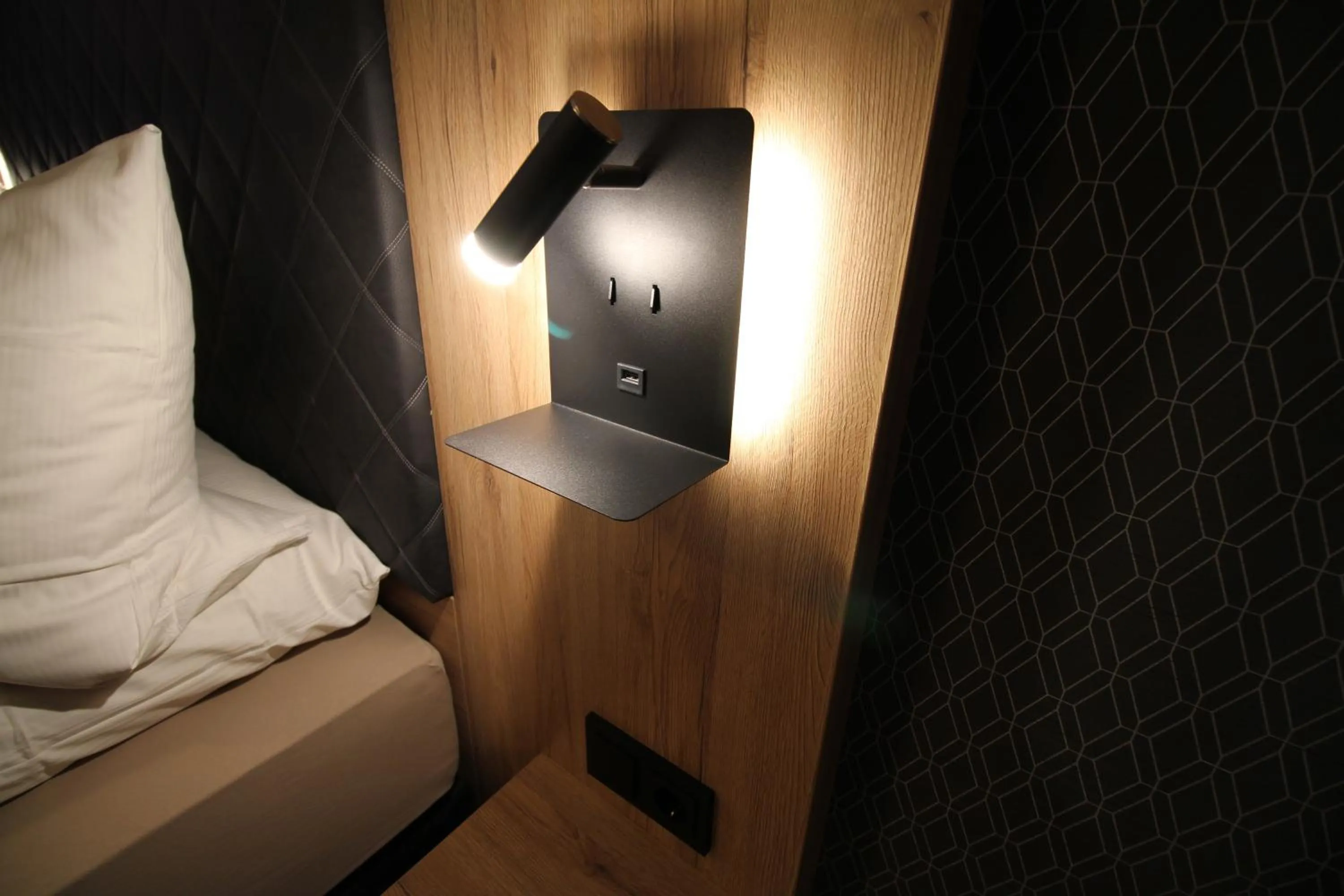 Bed in Gasthaus Bonneberger Hof