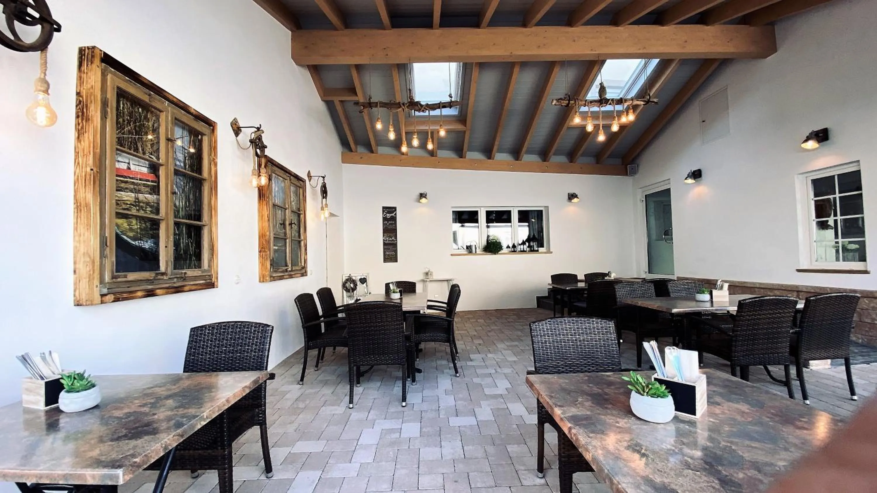 Patio in Hotel Engel