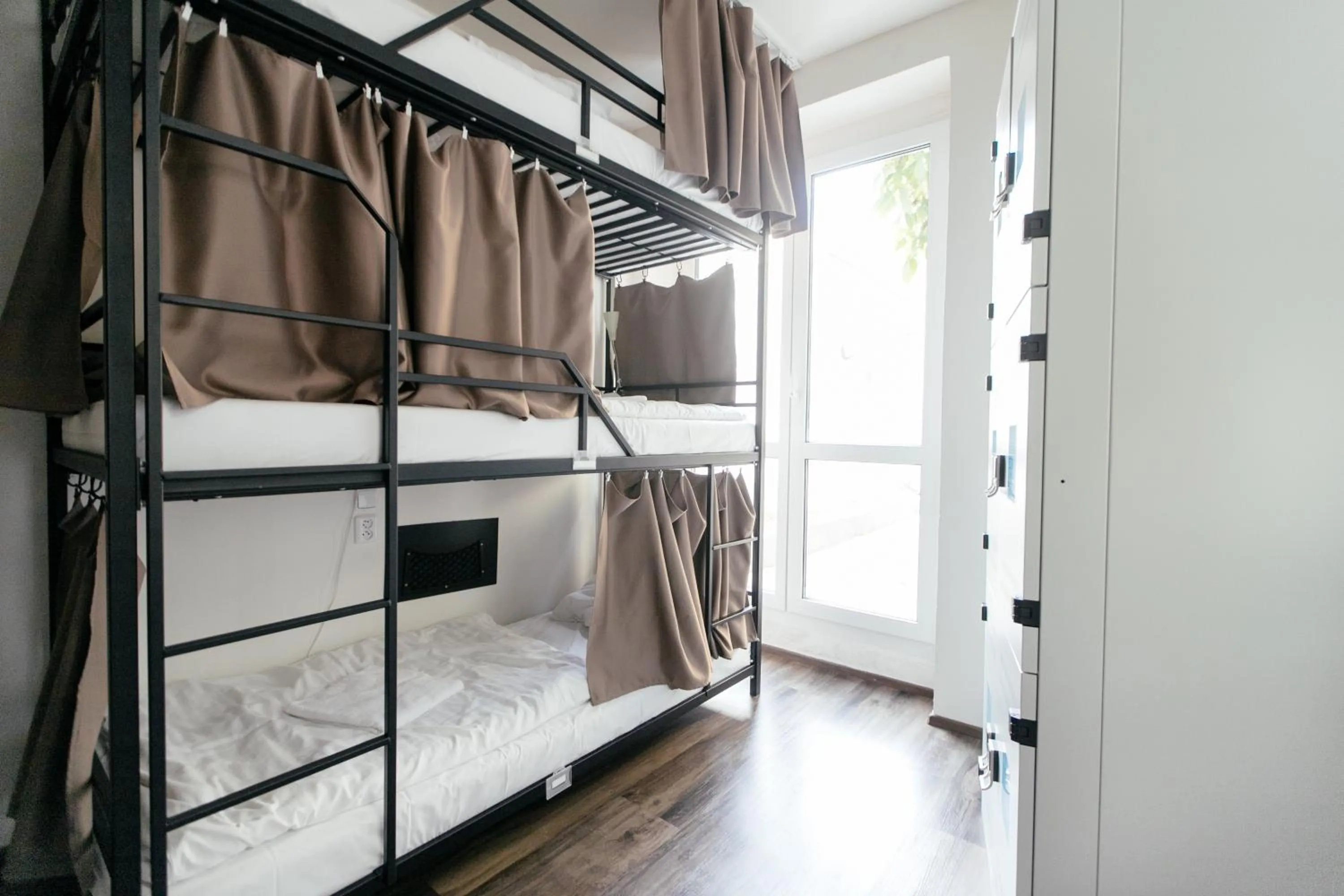 bunk bed, Bed in Hostel Mandarinka