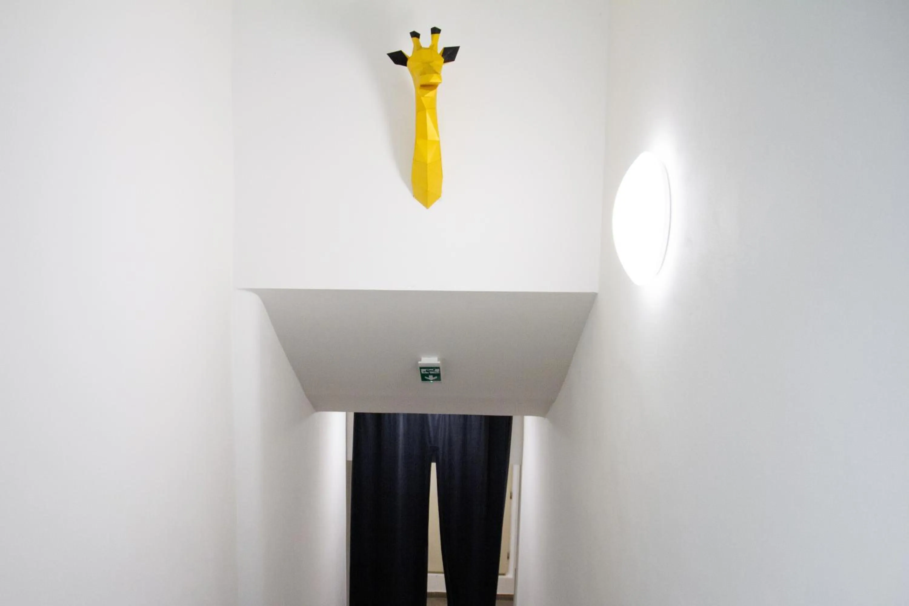 Decorative detail in Hostel Mandarinka