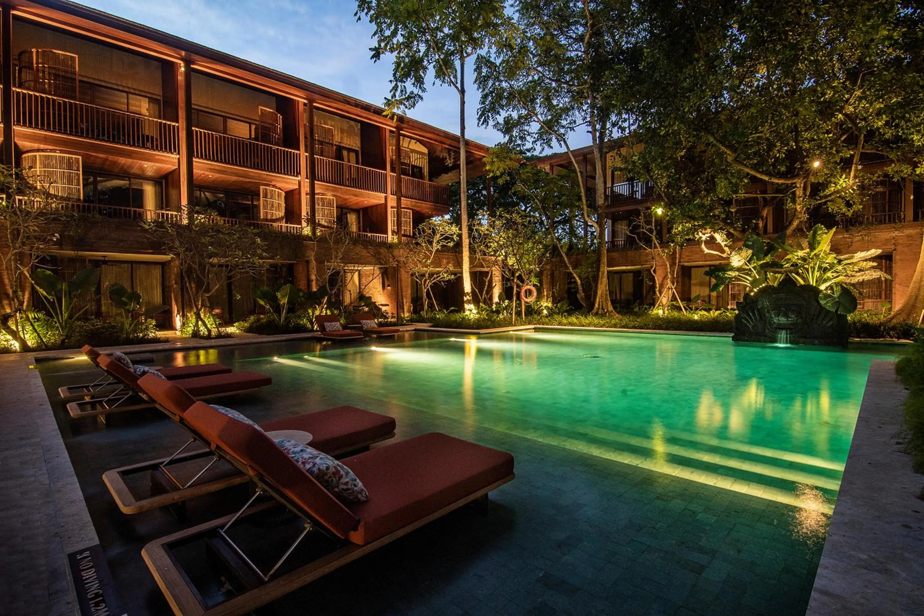 Swimming pool in Andaz Bali, By Hyatt