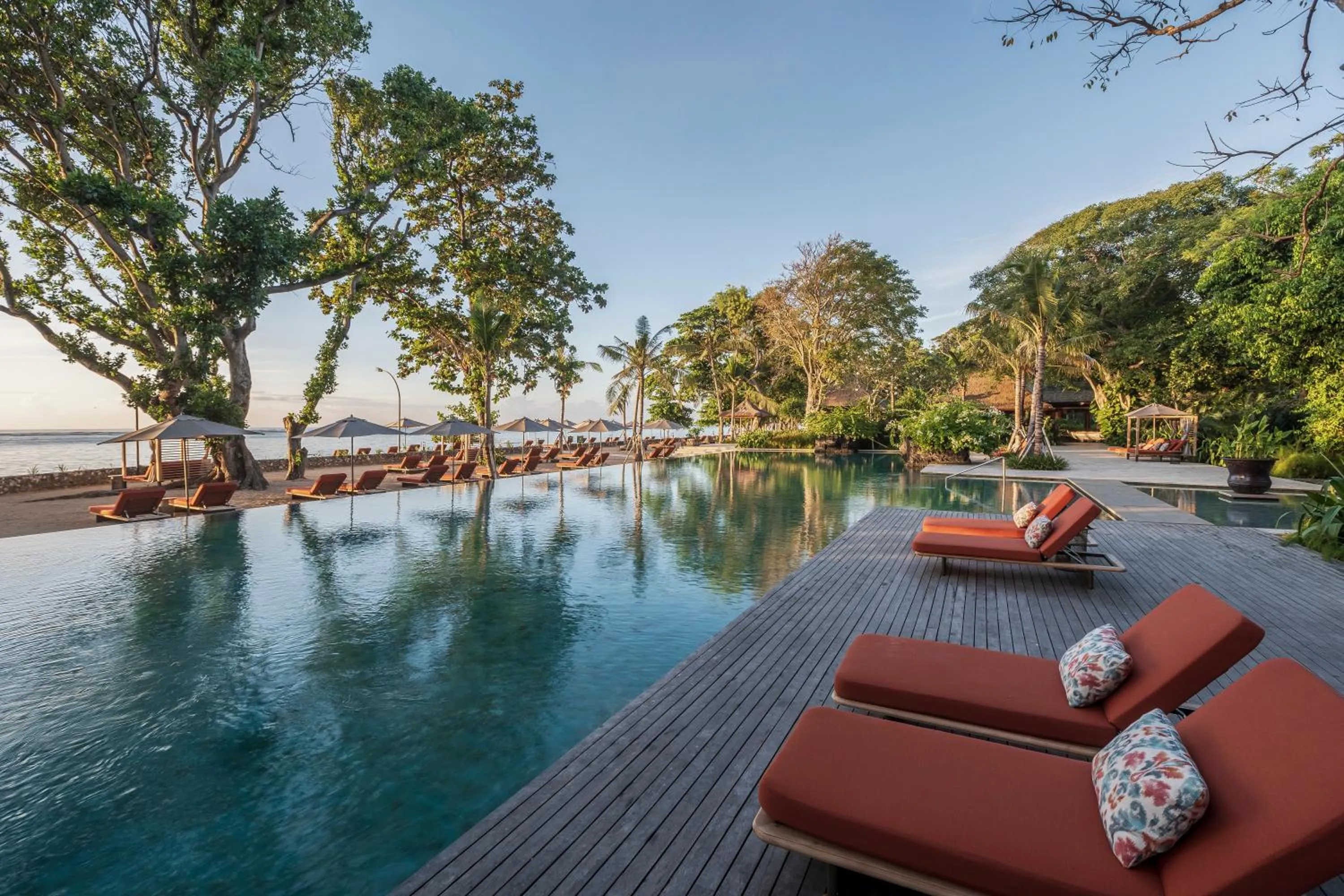 Swimming pool in Andaz Bali, By Hyatt