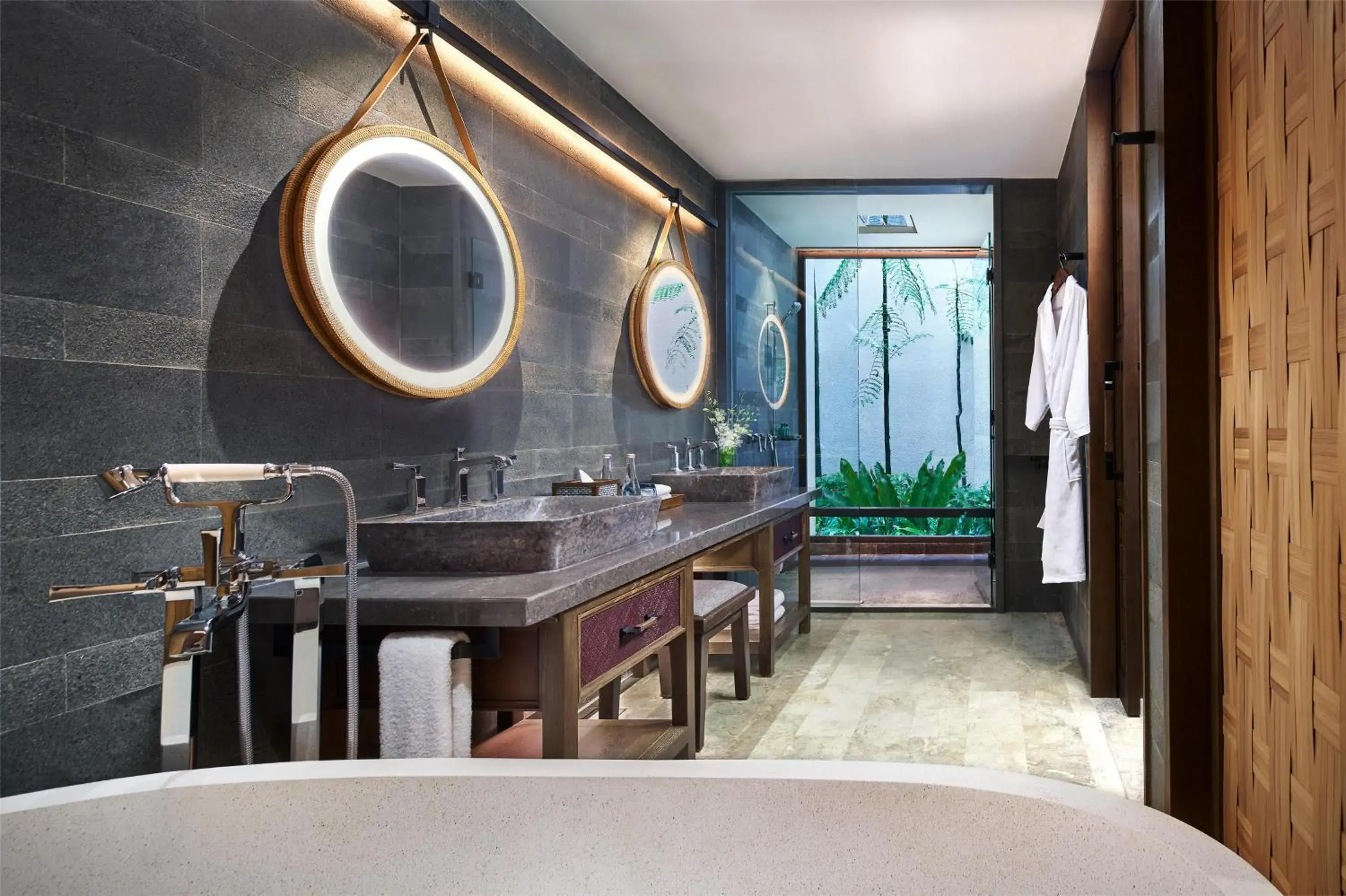 Bathroom in Andaz Bali, By Hyatt Bathroom in Andaz Bali, By Hyatt