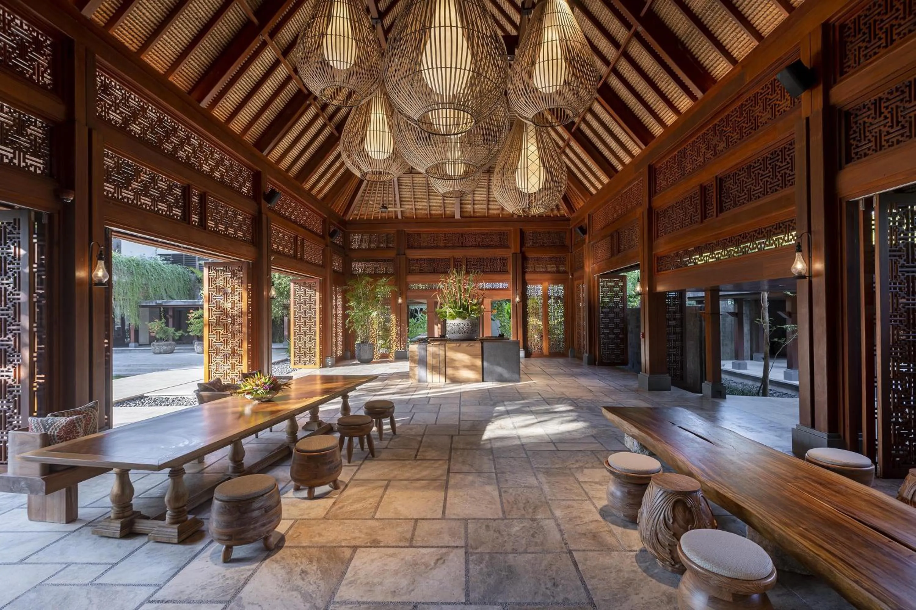 Lobby or reception in Andaz Bali, By Hyatt
