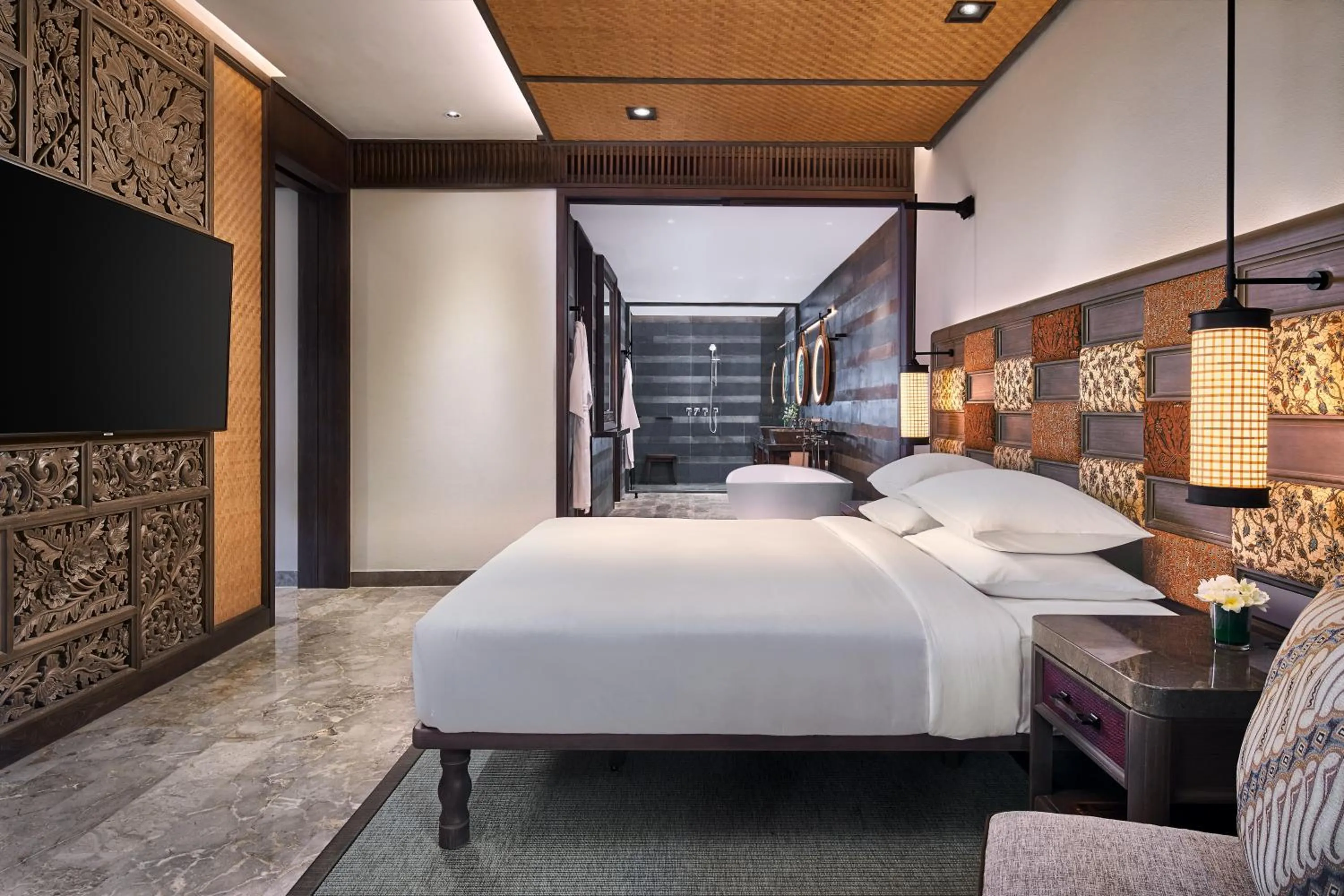 Bed in Andaz Bali, By Hyatt