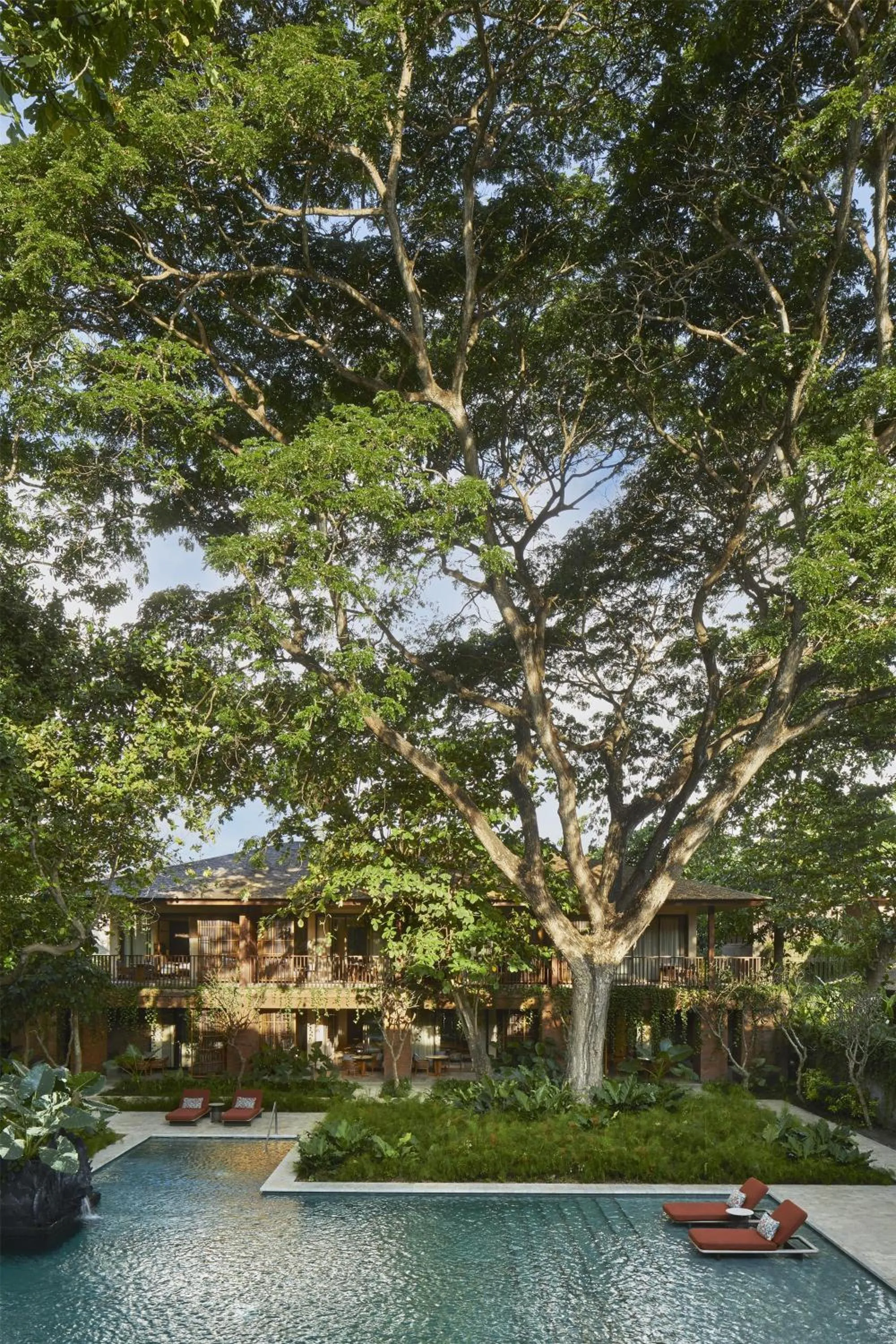 Swimming pool in Andaz Bali, By Hyatt