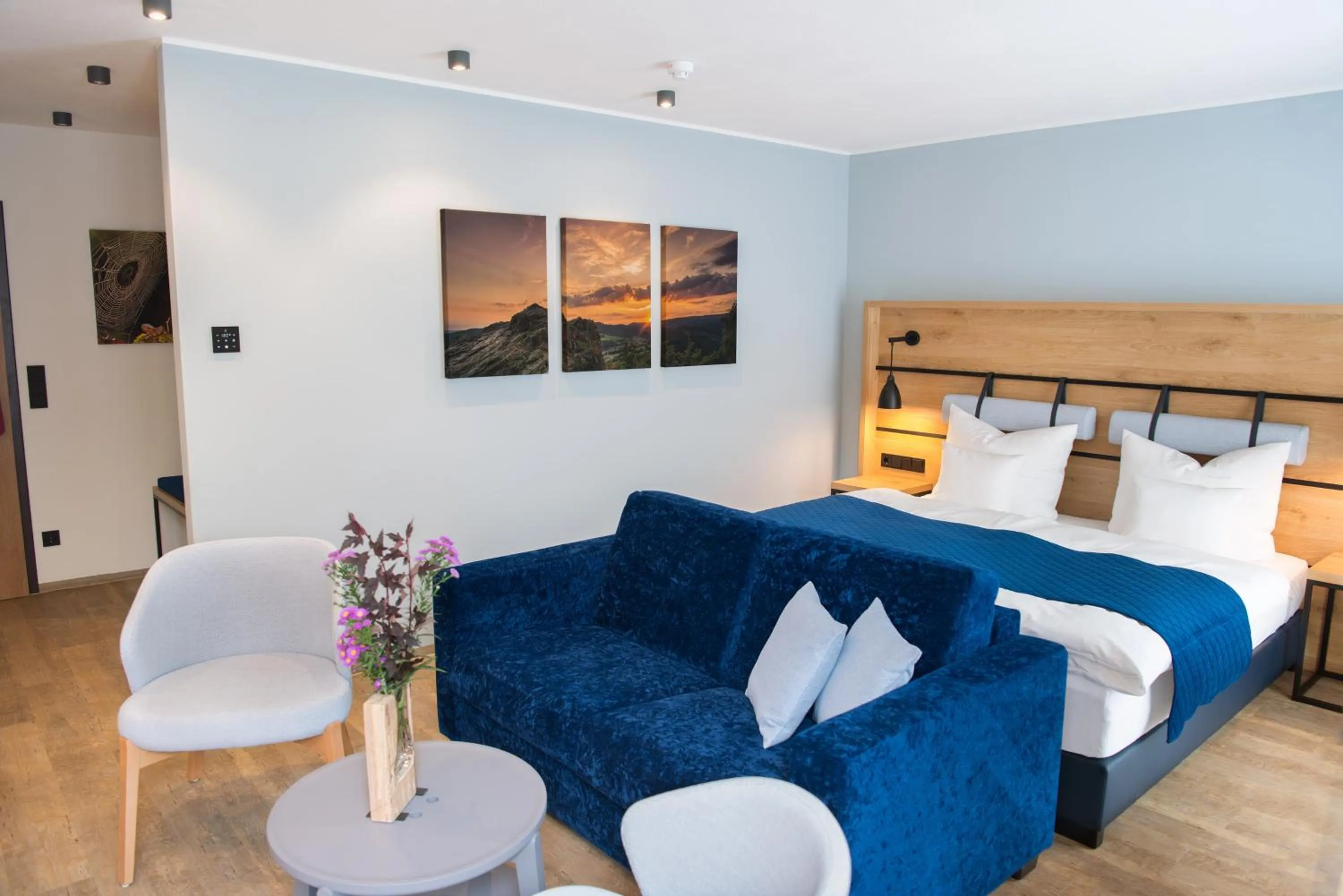 Photo of the whole room, Bed in Aktivhotel Inselsberg