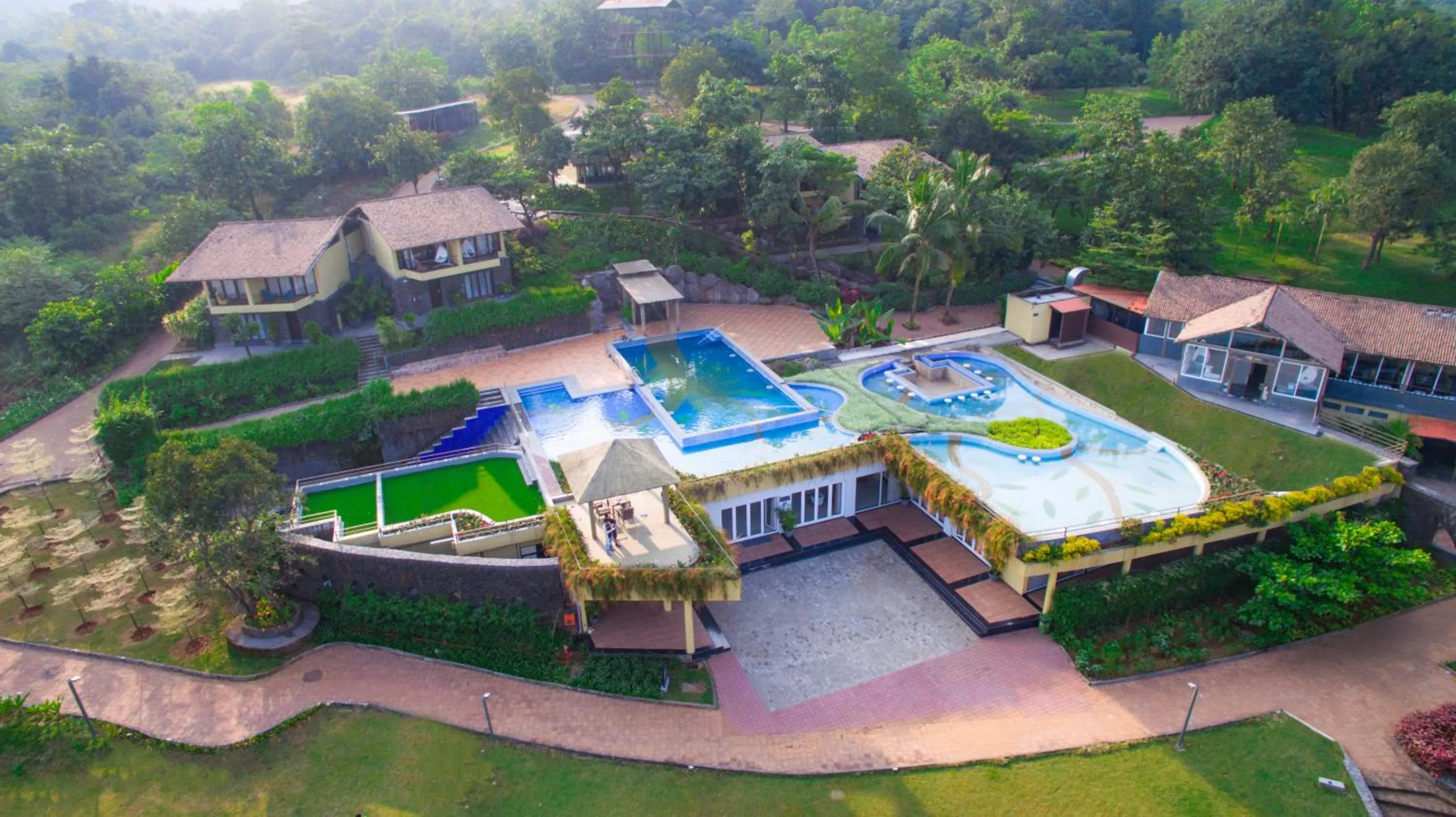 Bird's eye view in Encore A Boutique Resort