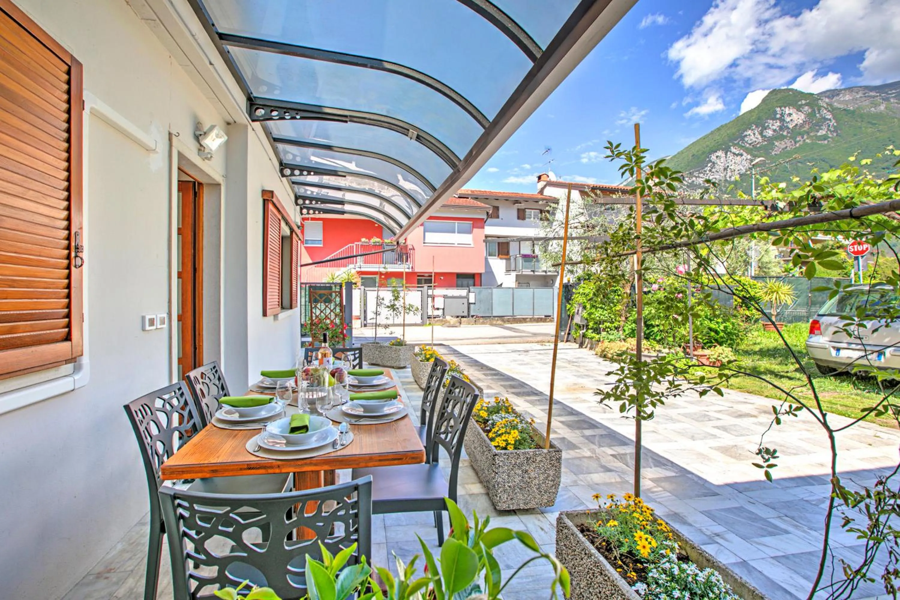 Dining area in Residenza al Ponte