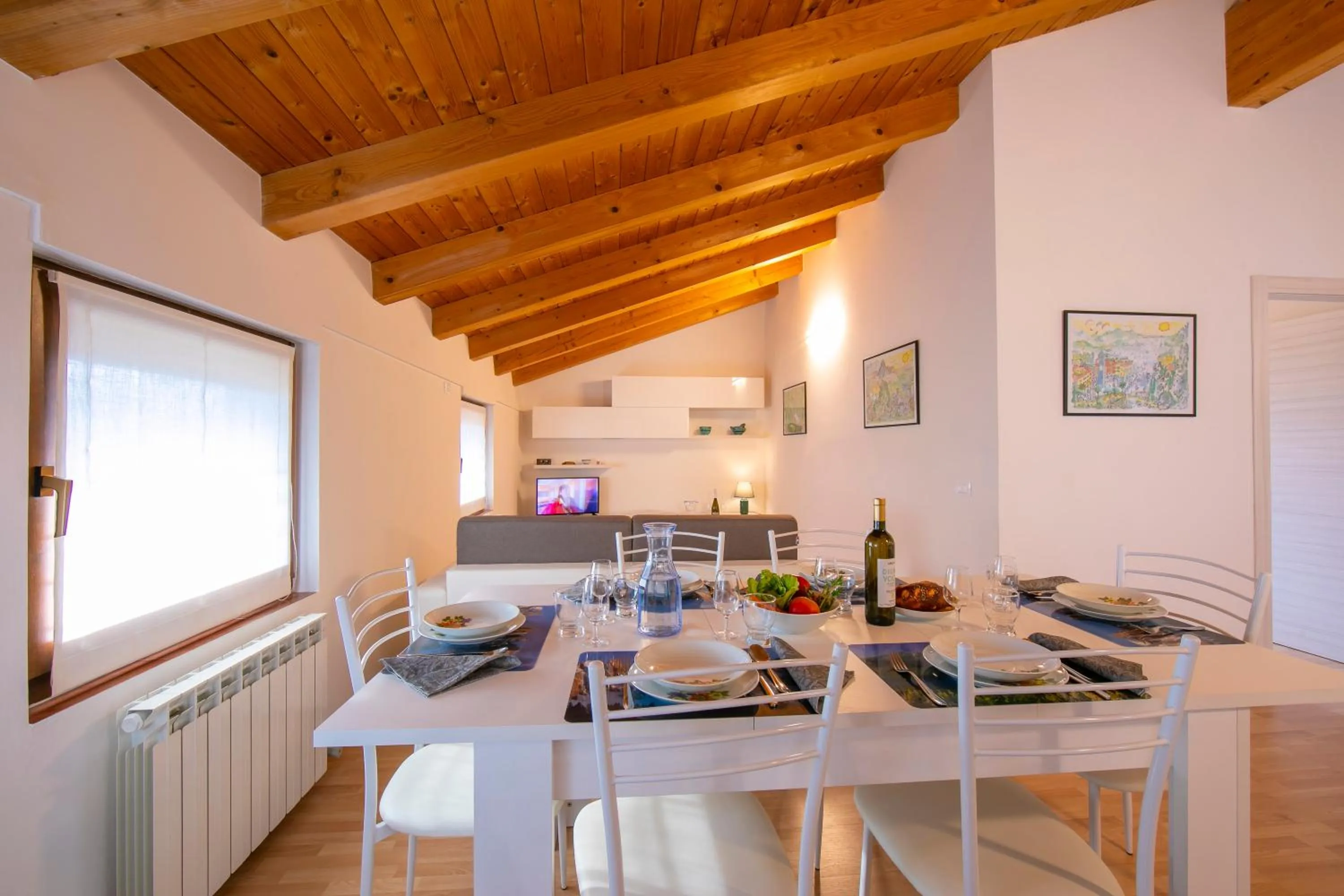 Dining area in Residenza al Ponte