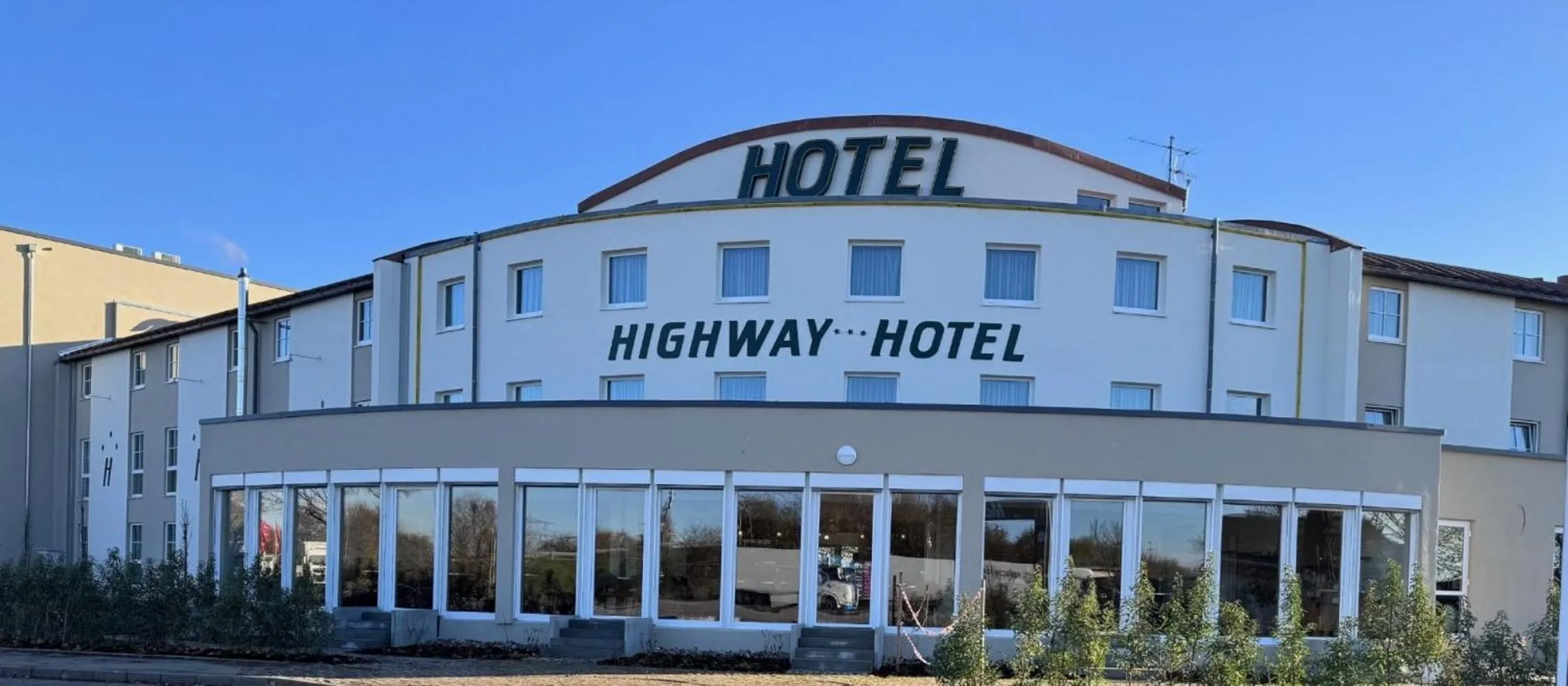Property building in Highway Hotel