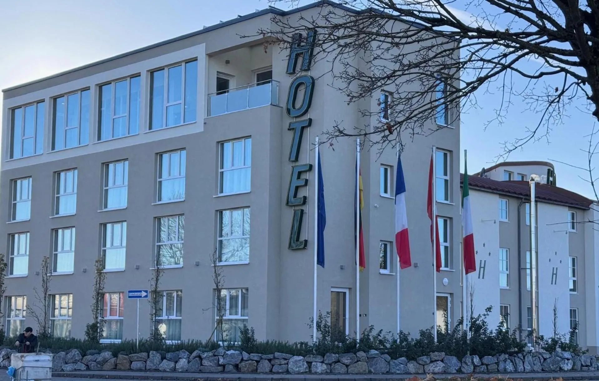 Property building in Highway Hotel