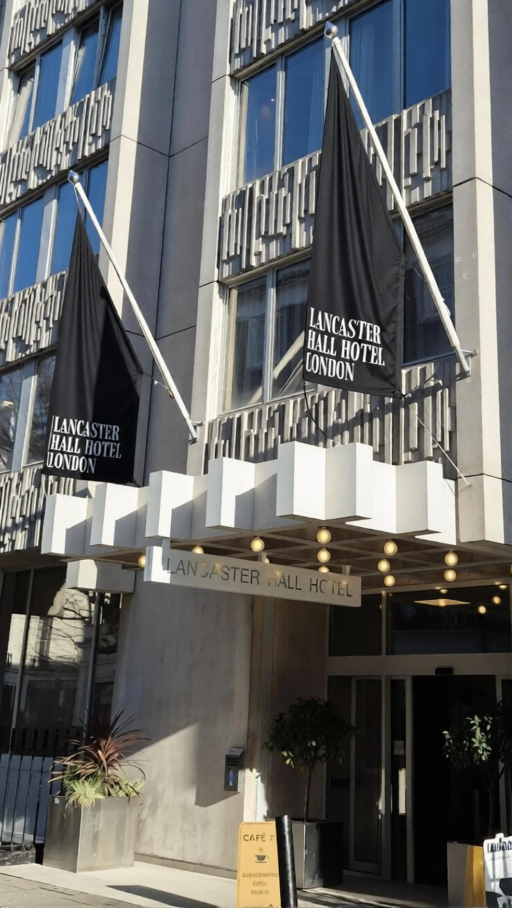 Property building in Lancaster Hall Hotel
