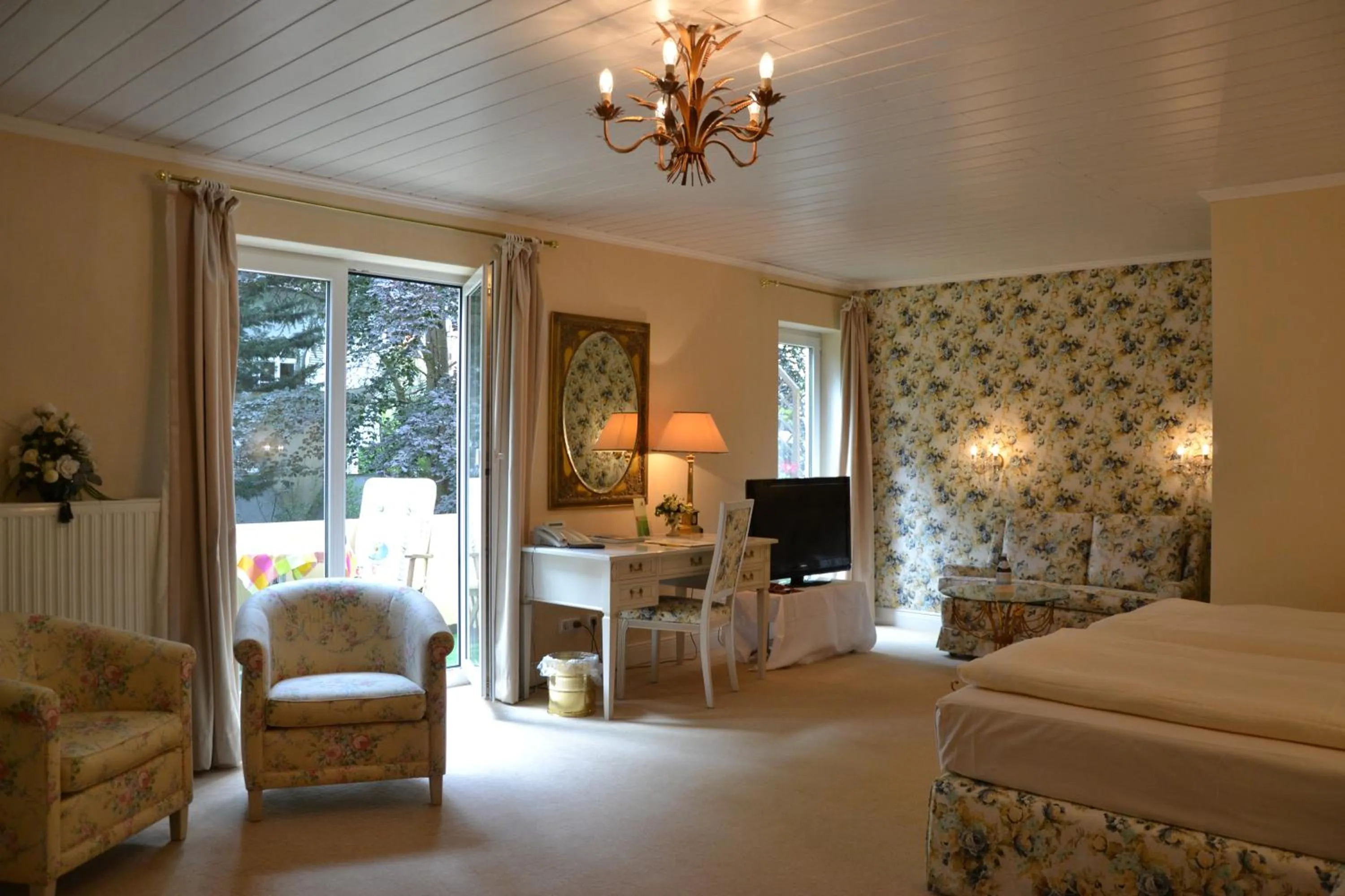 Garden view in Christian Gartenhotel