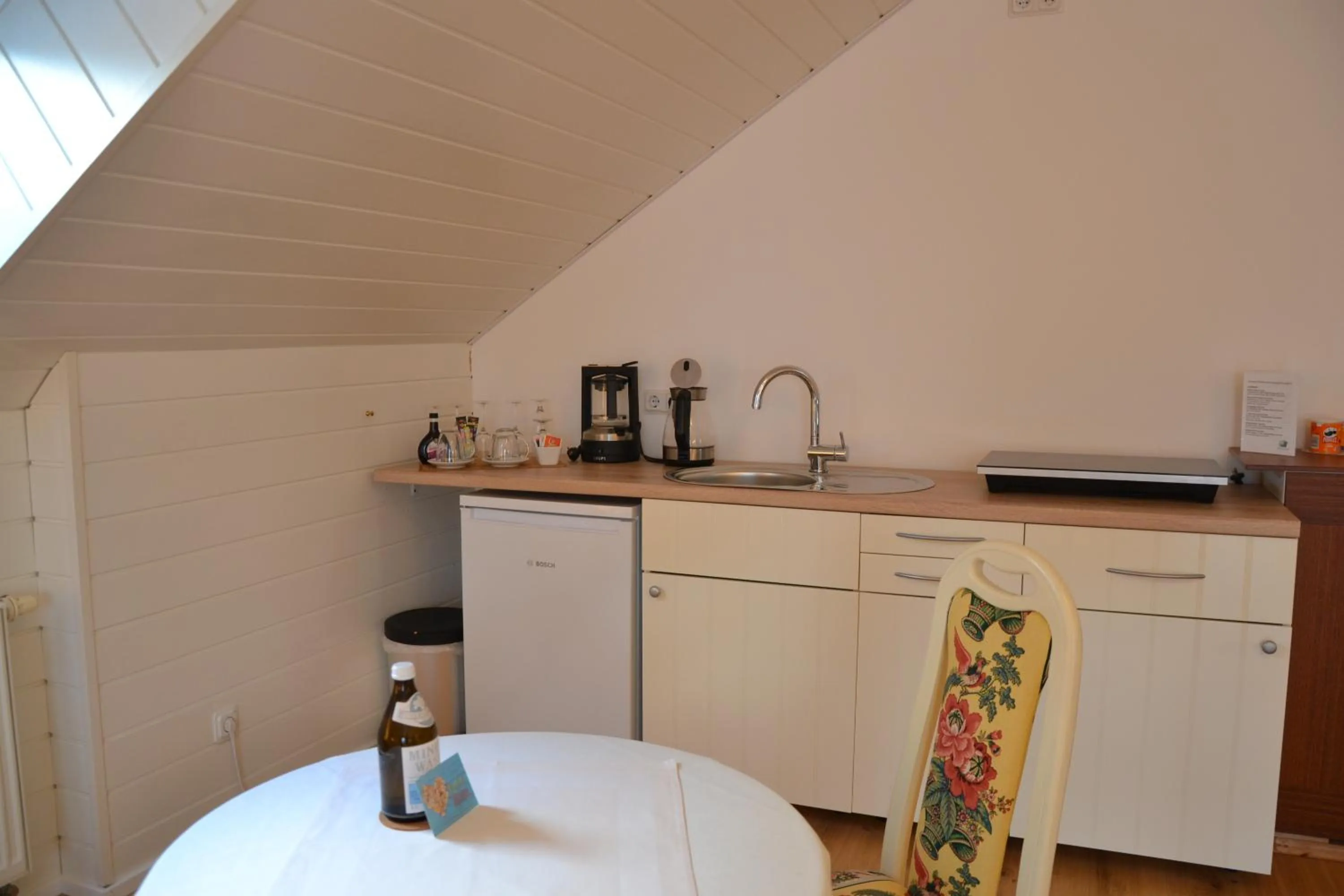 Kitchen or kitchenette in Christian Gartenhotel