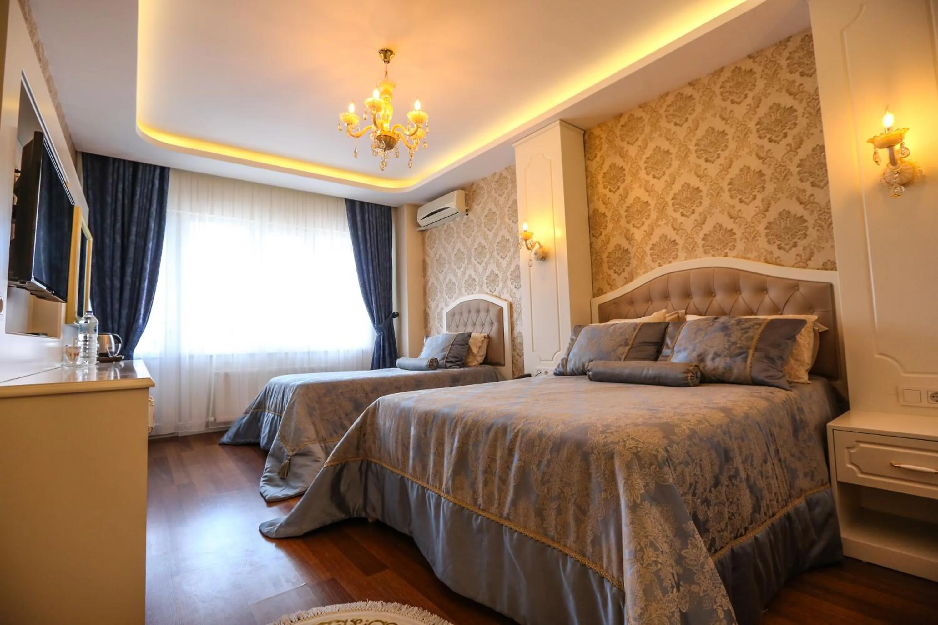 Bed in Thermal Saray Hotel & Yalova