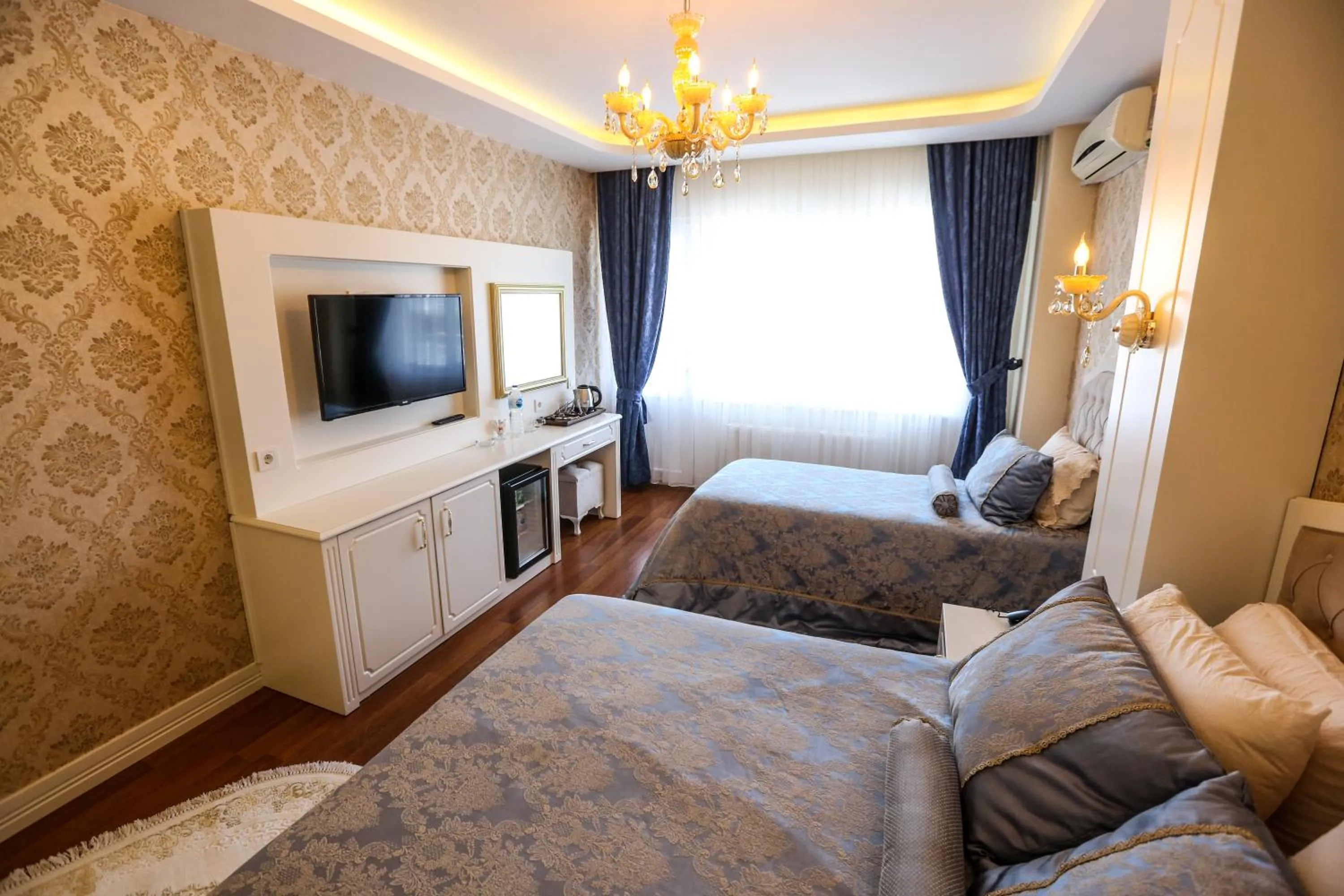Bed in Thermal Saray Hotel & Yalova