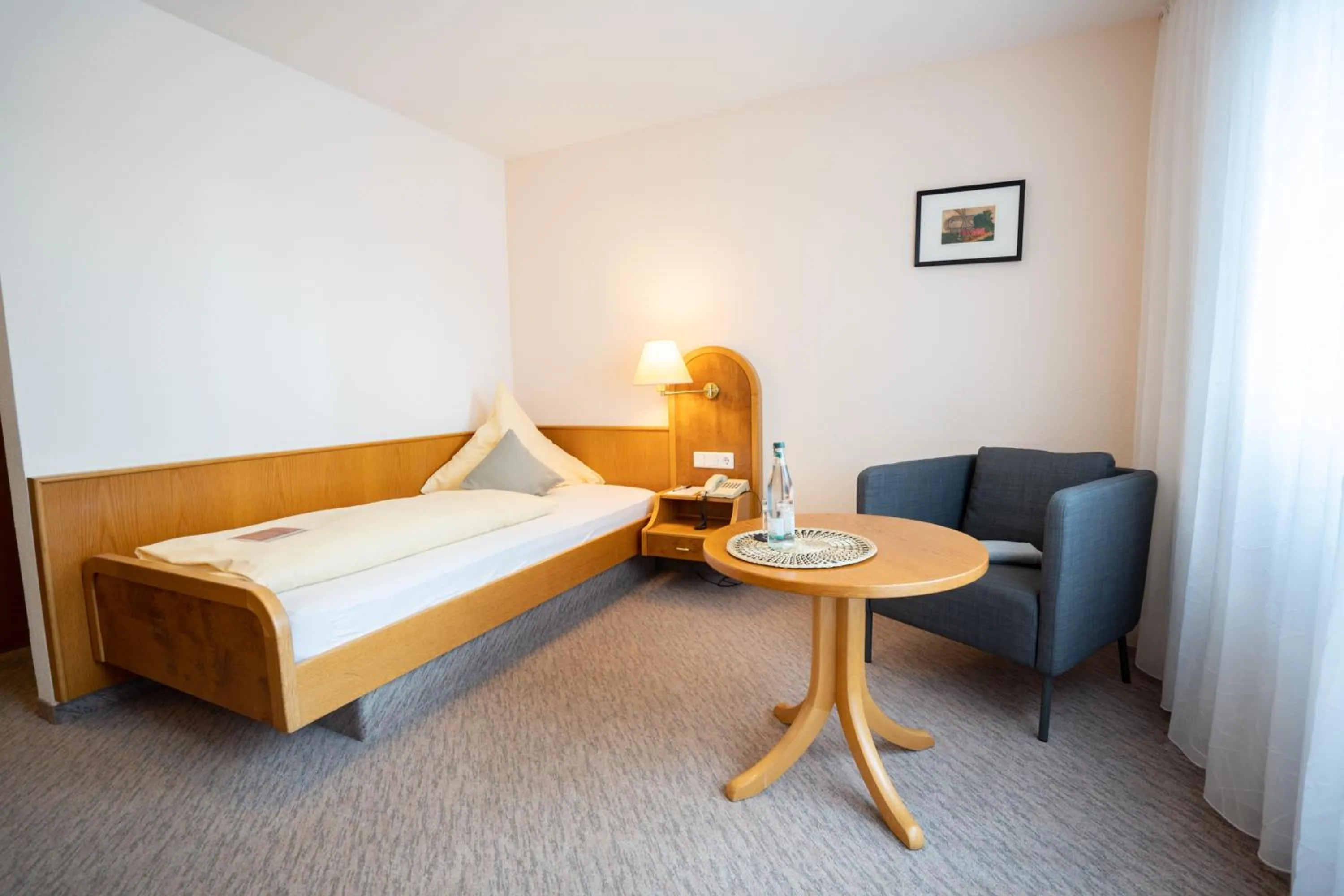 Bed in Hotel Suggenbad