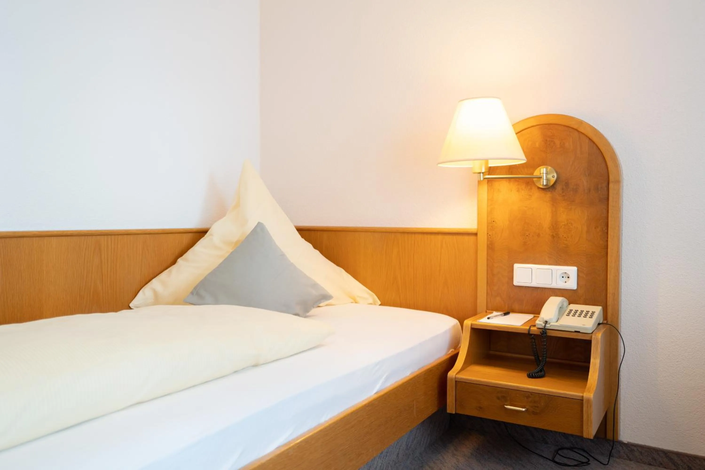 Bed in Hotel Suggenbad