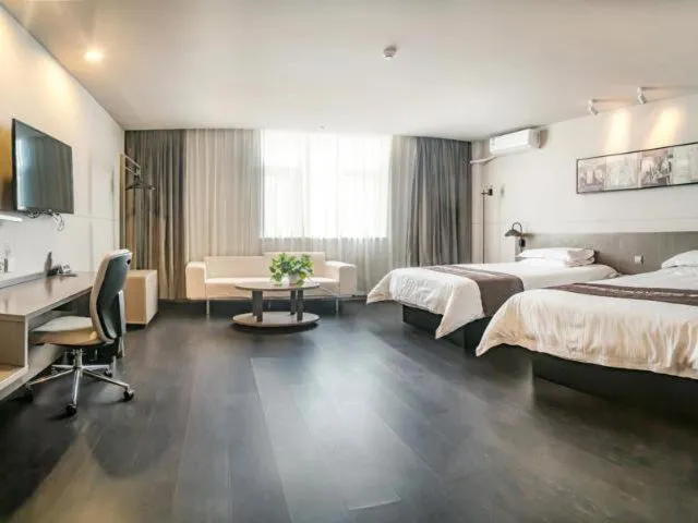 Bed in Jinjiang Inn Select Qiaosinan Metro Station, Hangzhou