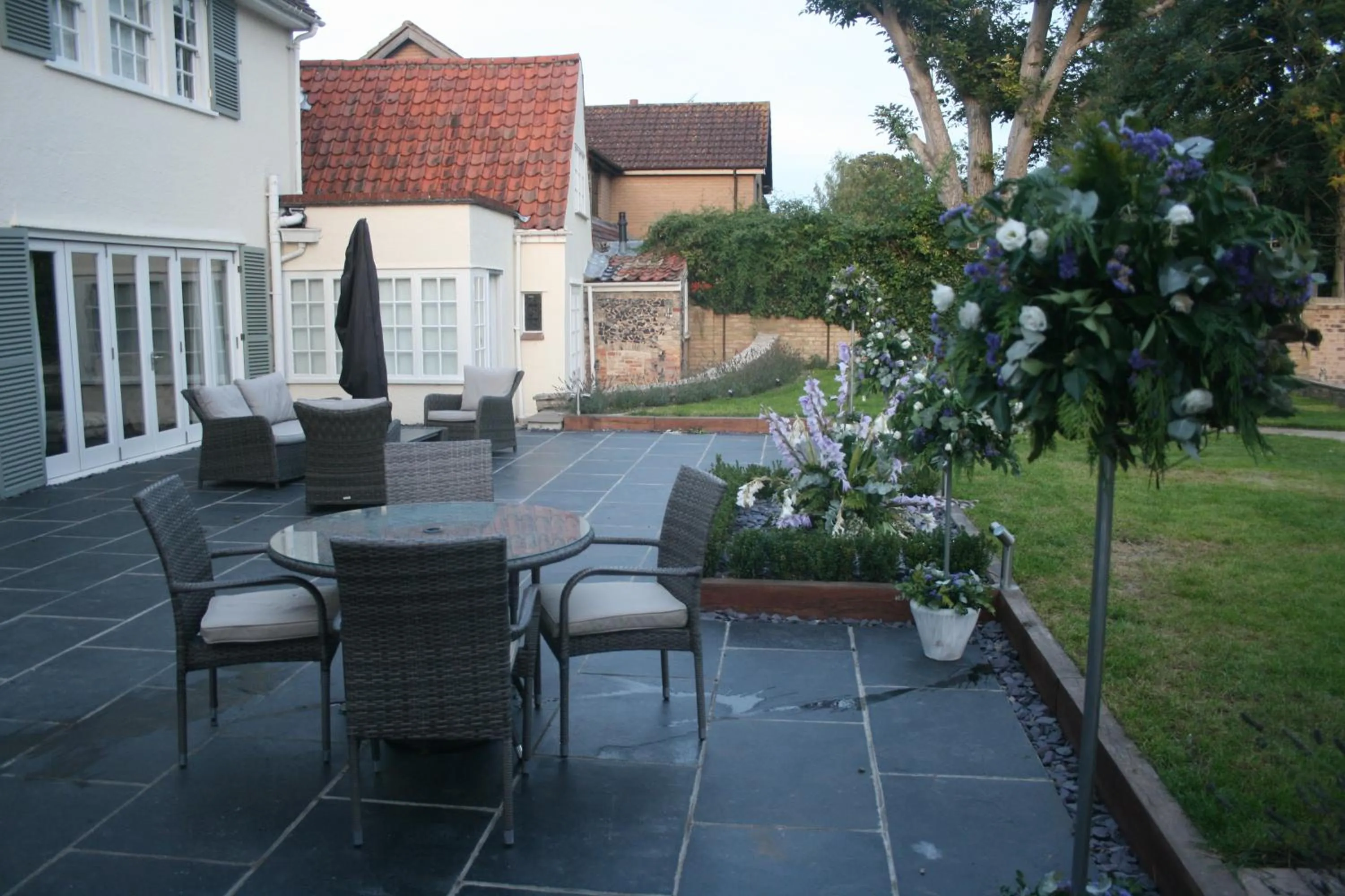 Patio in Appletree Cottages