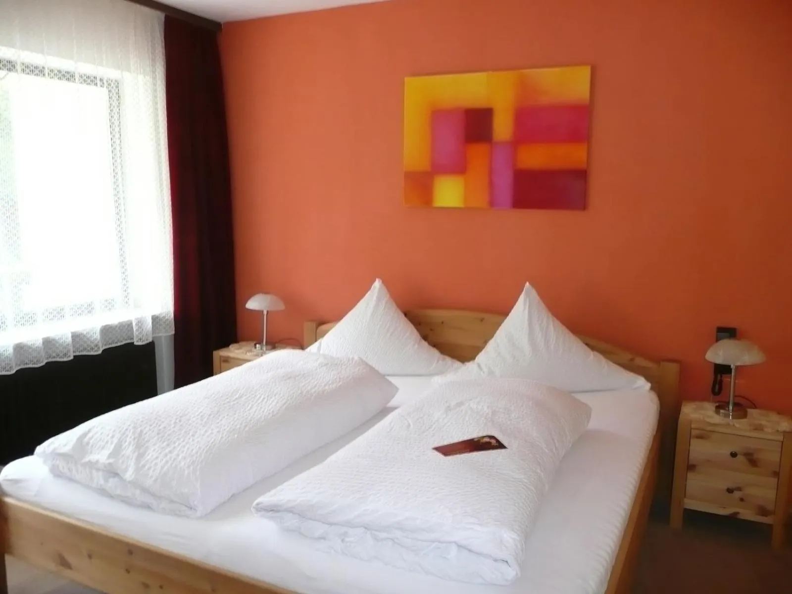 Day, Bed in Landhaus Am Forst