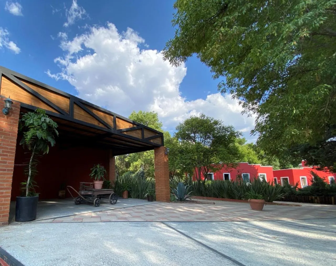 Lobby or reception in Hotel Boutique Rancho San Juan Teotihuacan