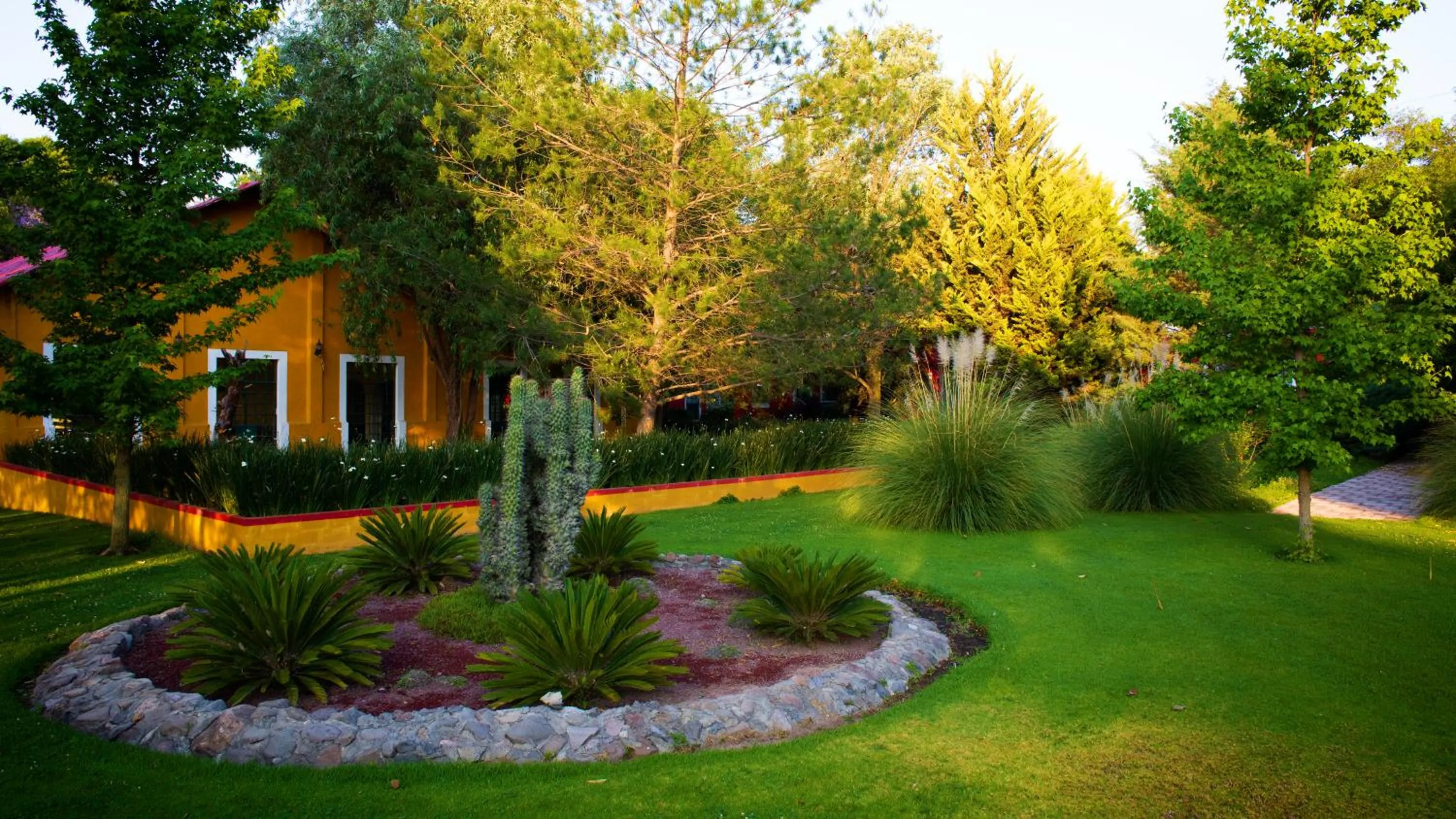 Garden in Hotel Boutique Rancho San Juan Teotihuacan
