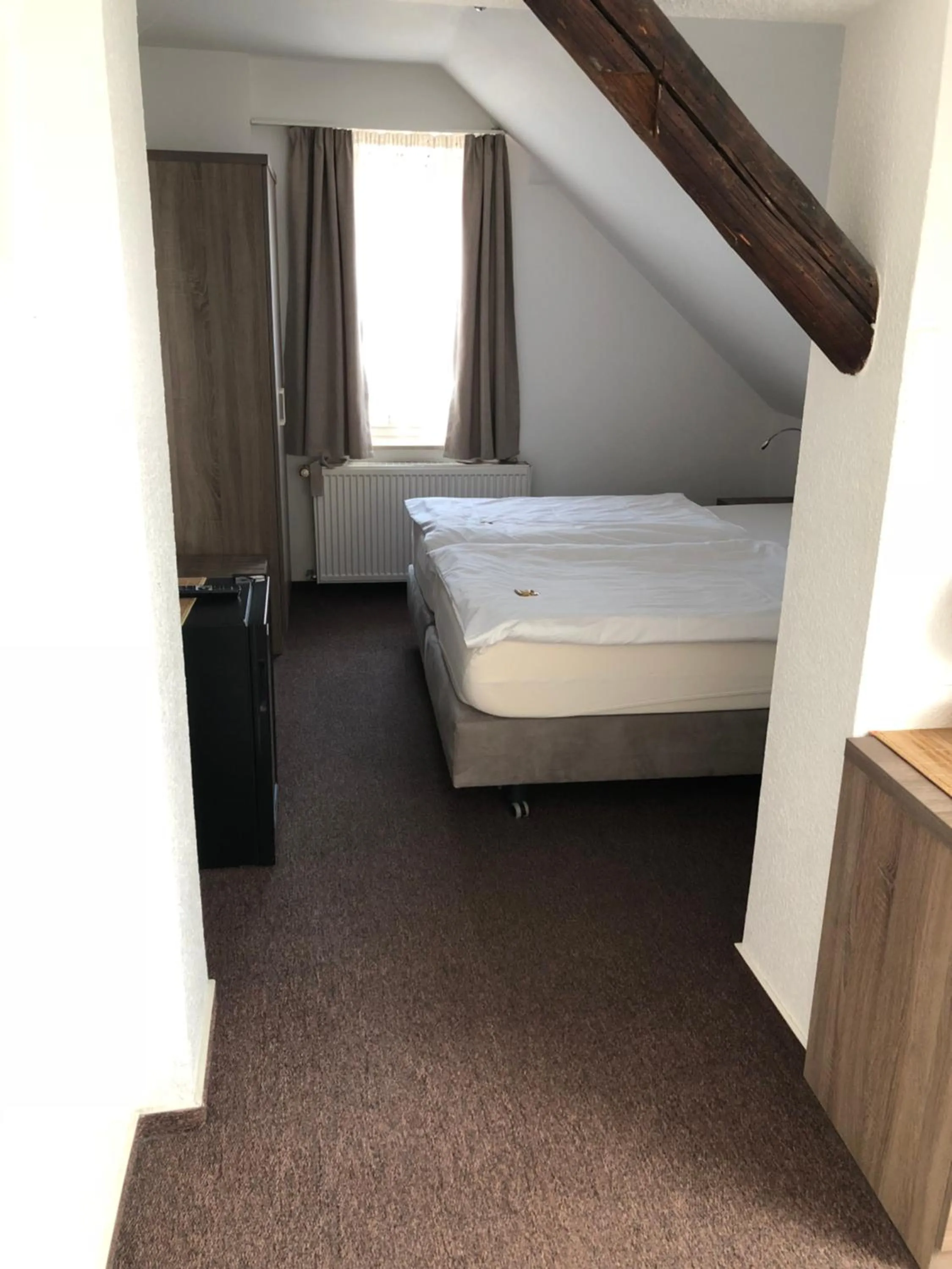 Bed in Hotel Junkerhaus