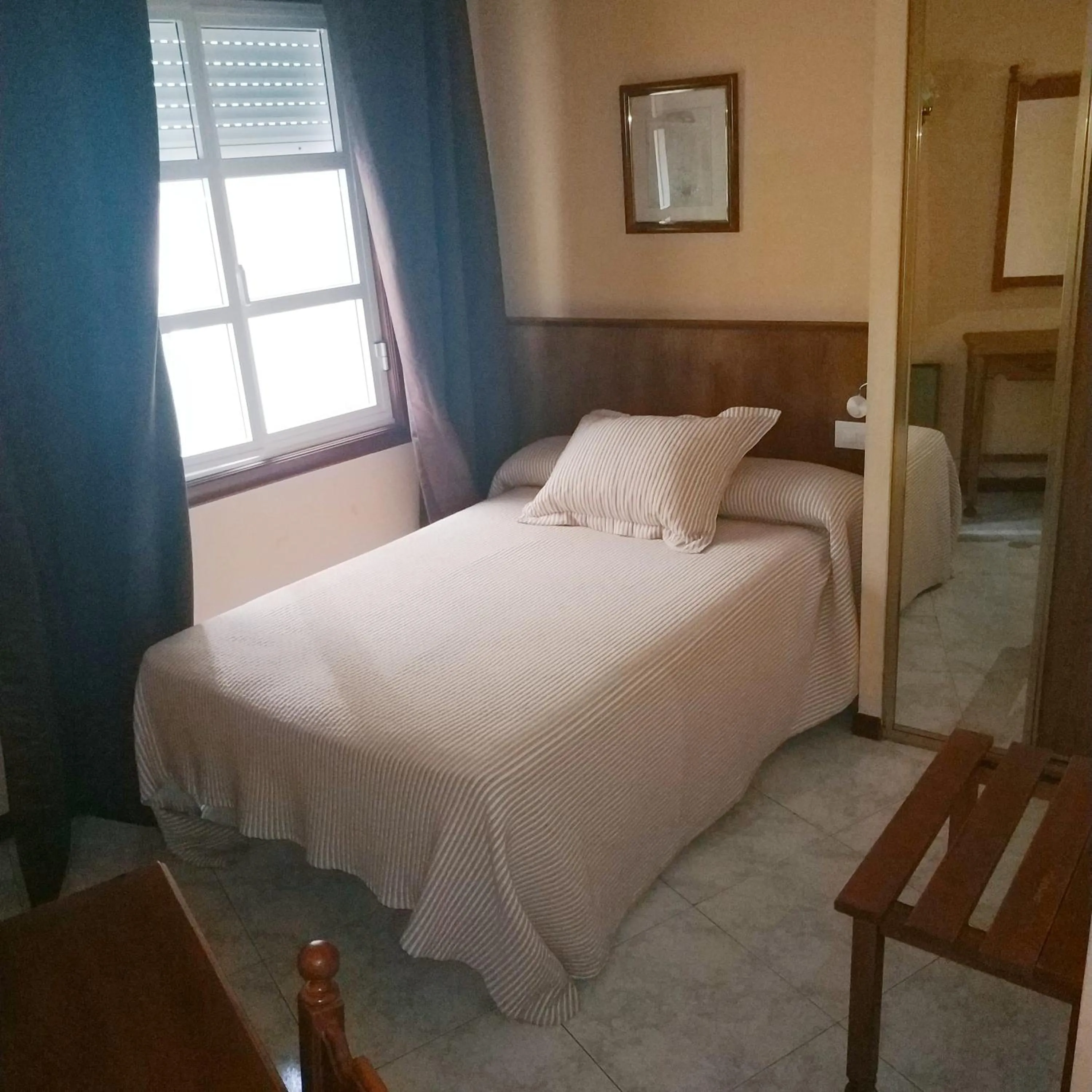 Bed in Hotel Cristaleiro