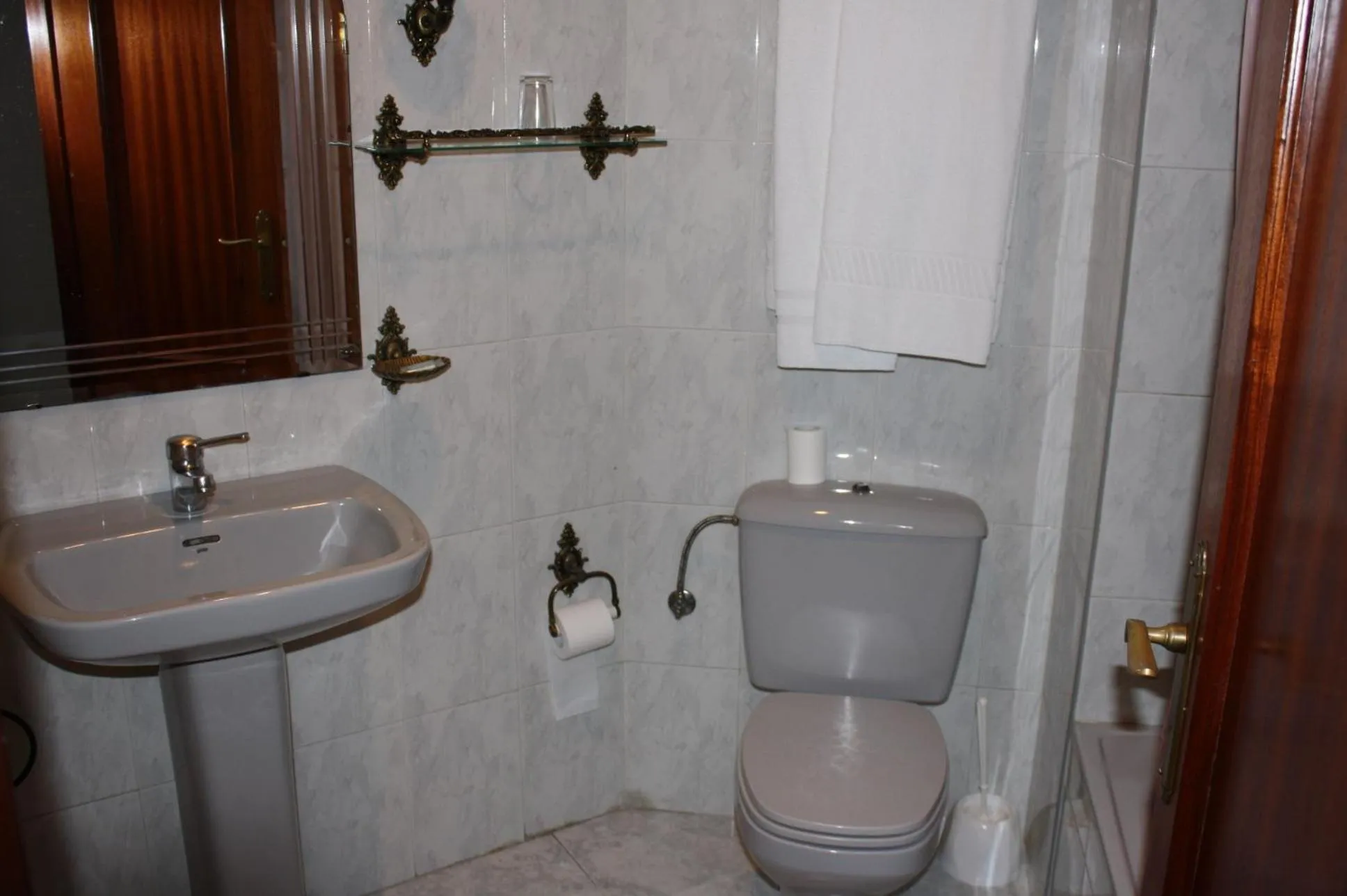 Bathroom in Hotel Cristaleiro