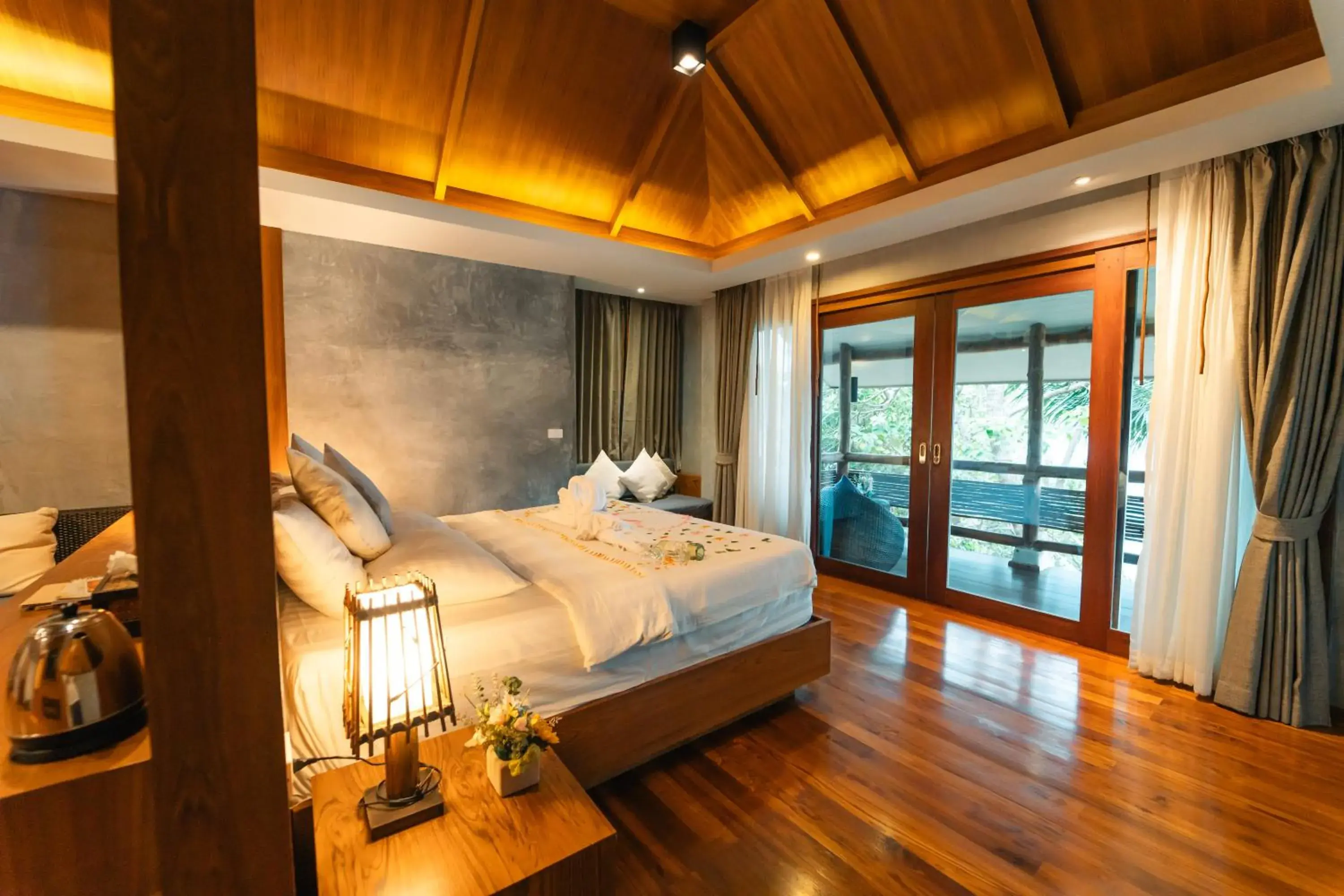 Bed in View Point Resort Bed in View Point Resort