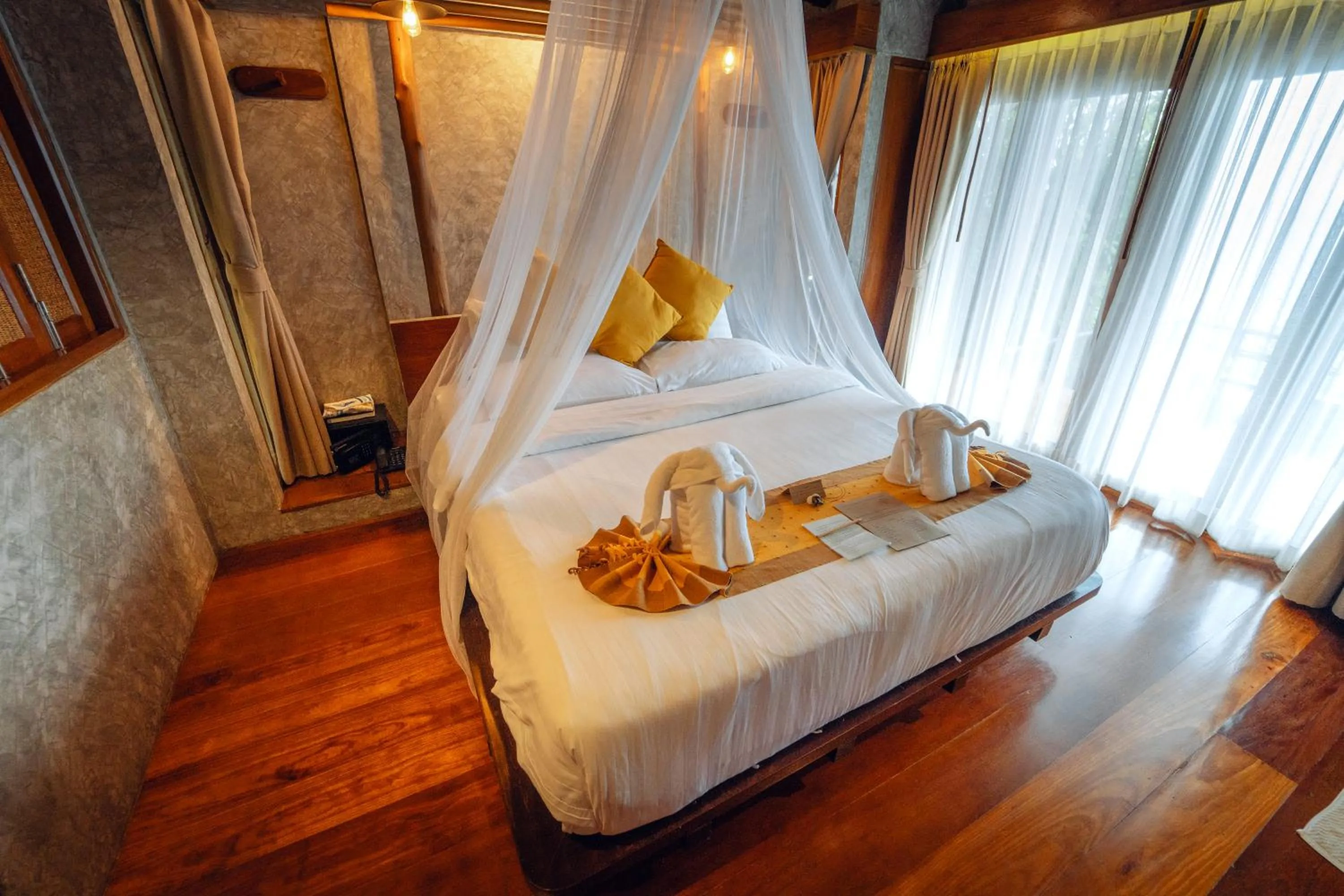 Bed in View Point Resort