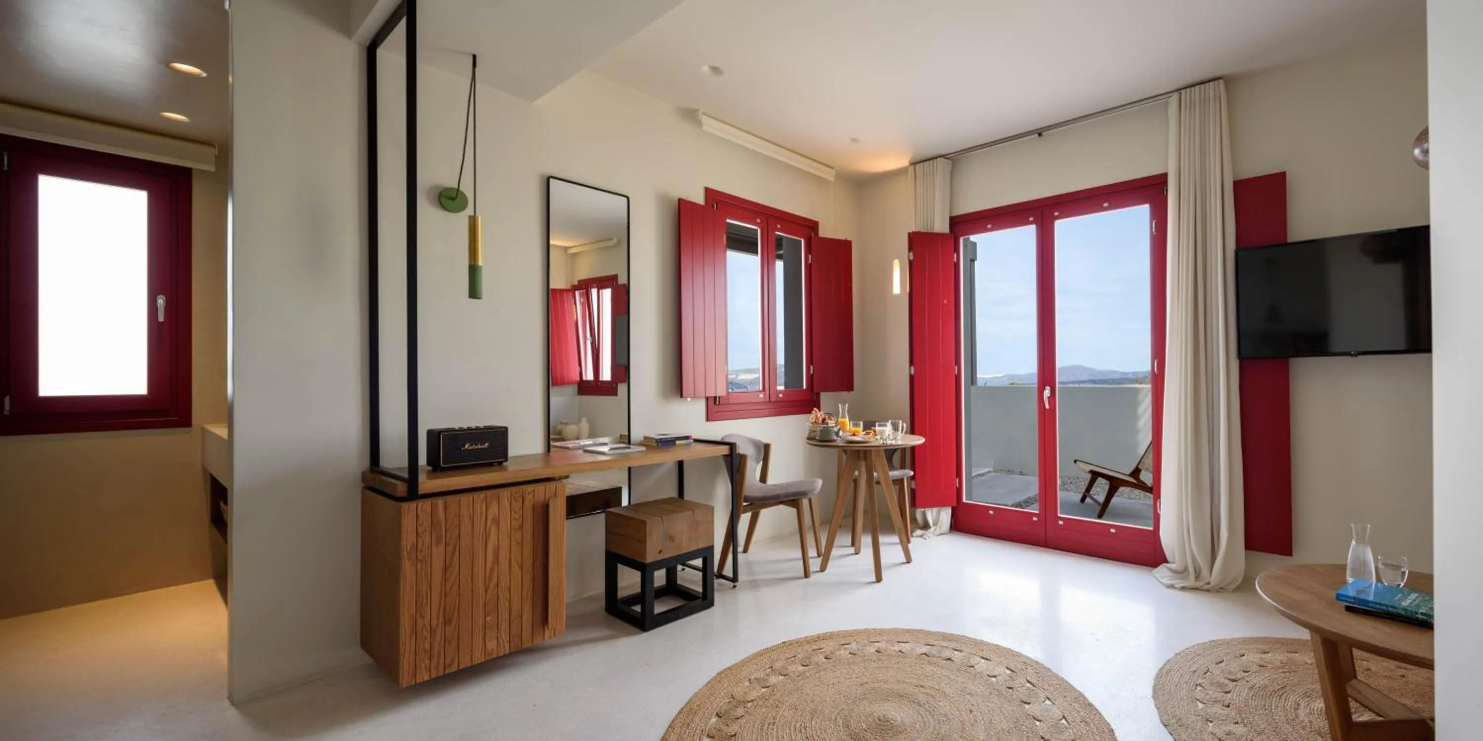 Bathroom in Potnia Theron Suites