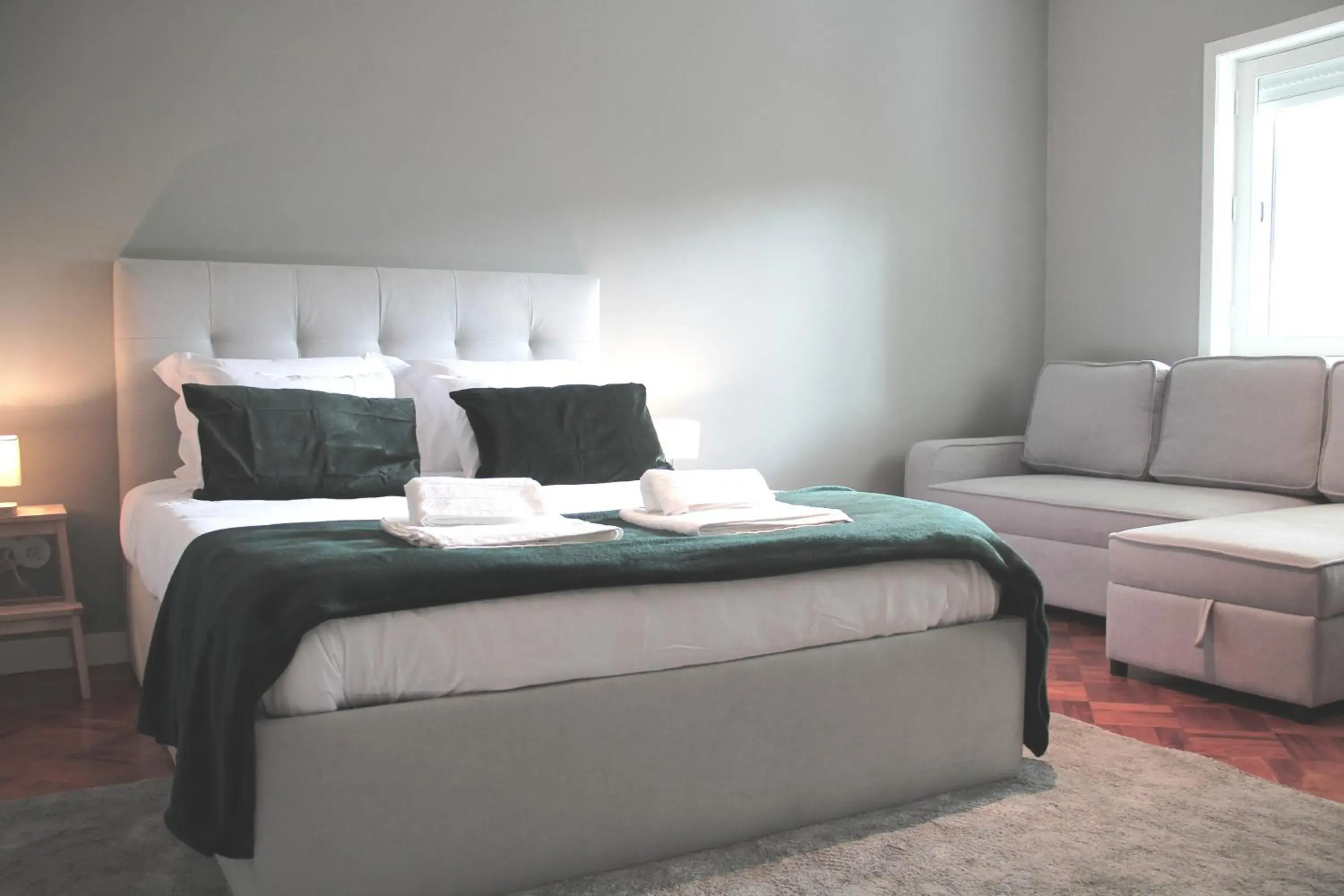 Quadruple Room with Private External Bathroom in Genius Loci Guesthouse Quadruple Room with Private External Bathroom in Genius Loci Guesthouse