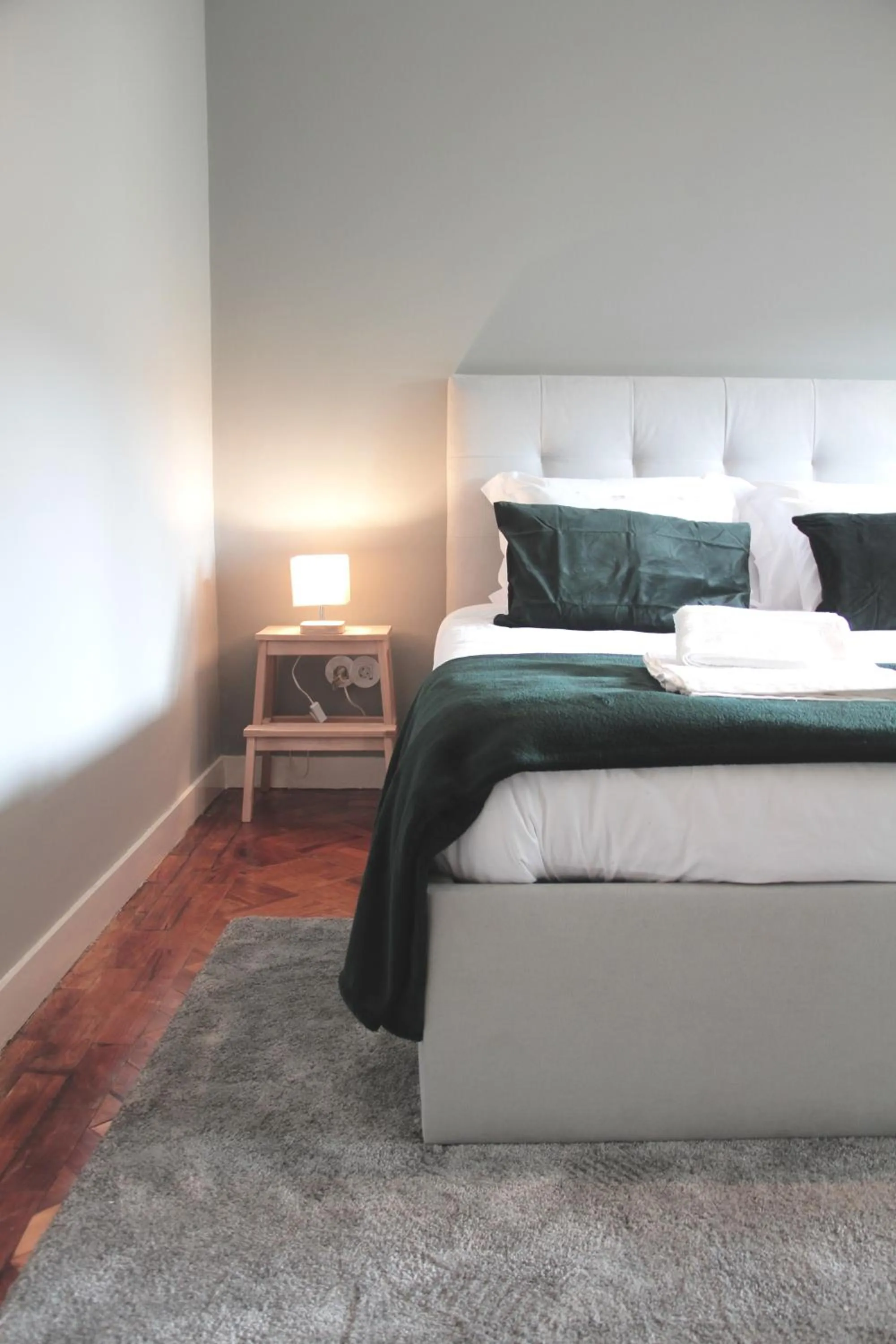 Bed in Genius Loci Guesthouse