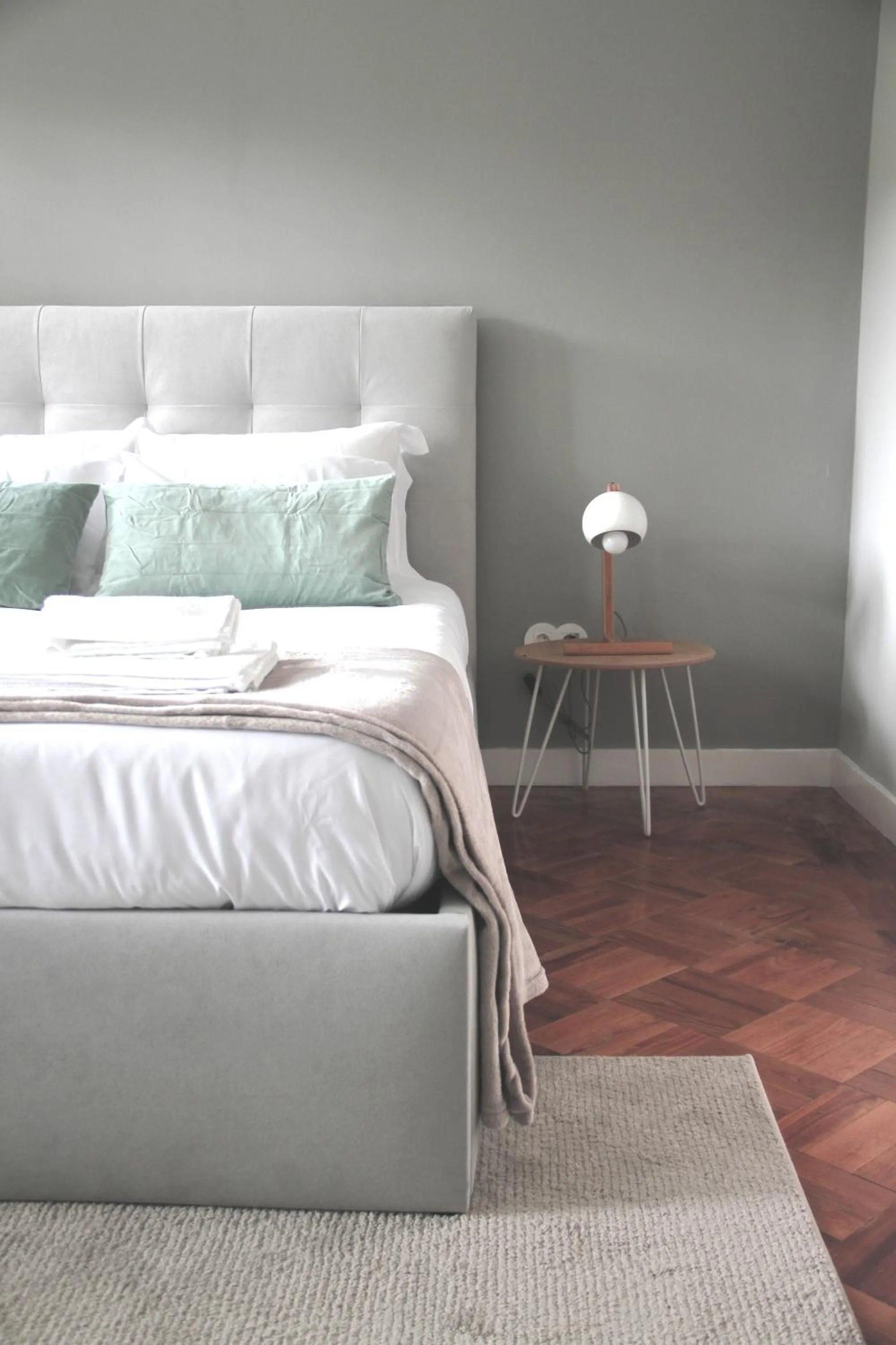 Bed in Genius Loci Guesthouse