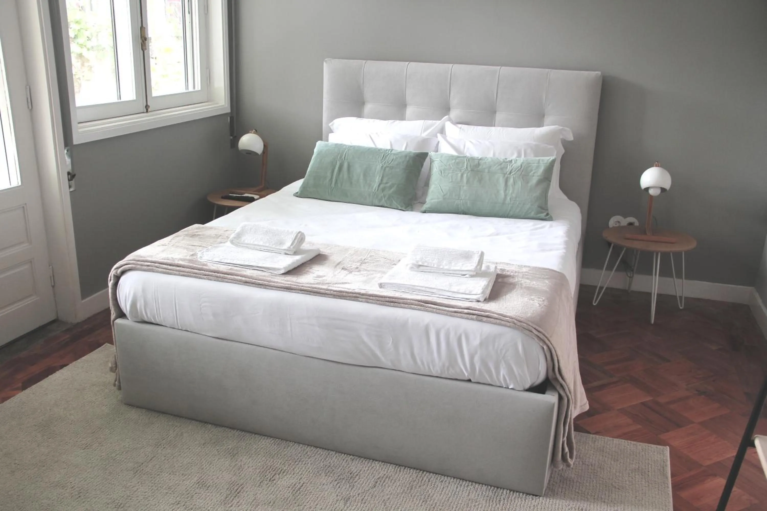 Bed in Genius Loci Guesthouse