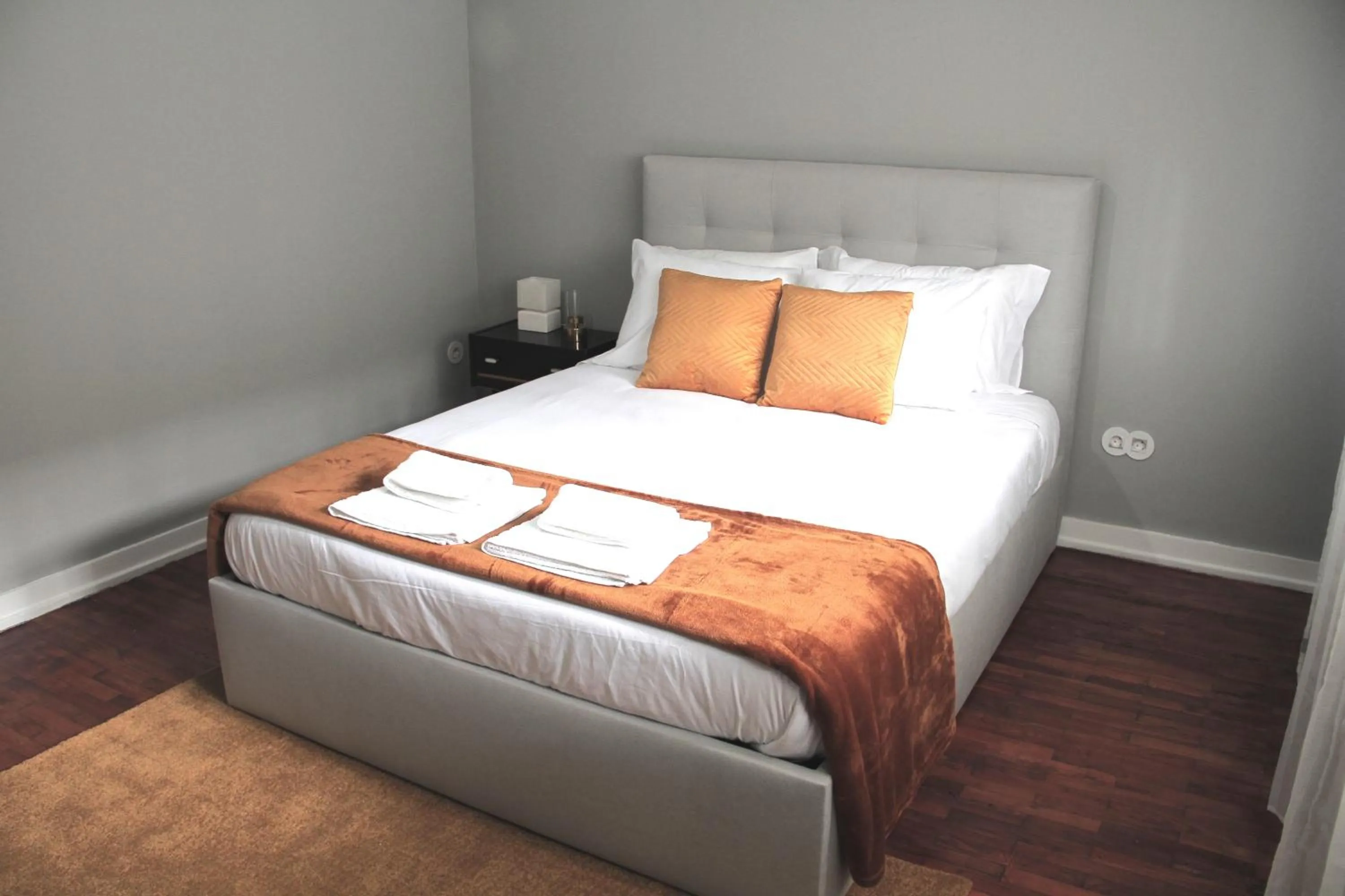 Bed in Genius Loci Guesthouse