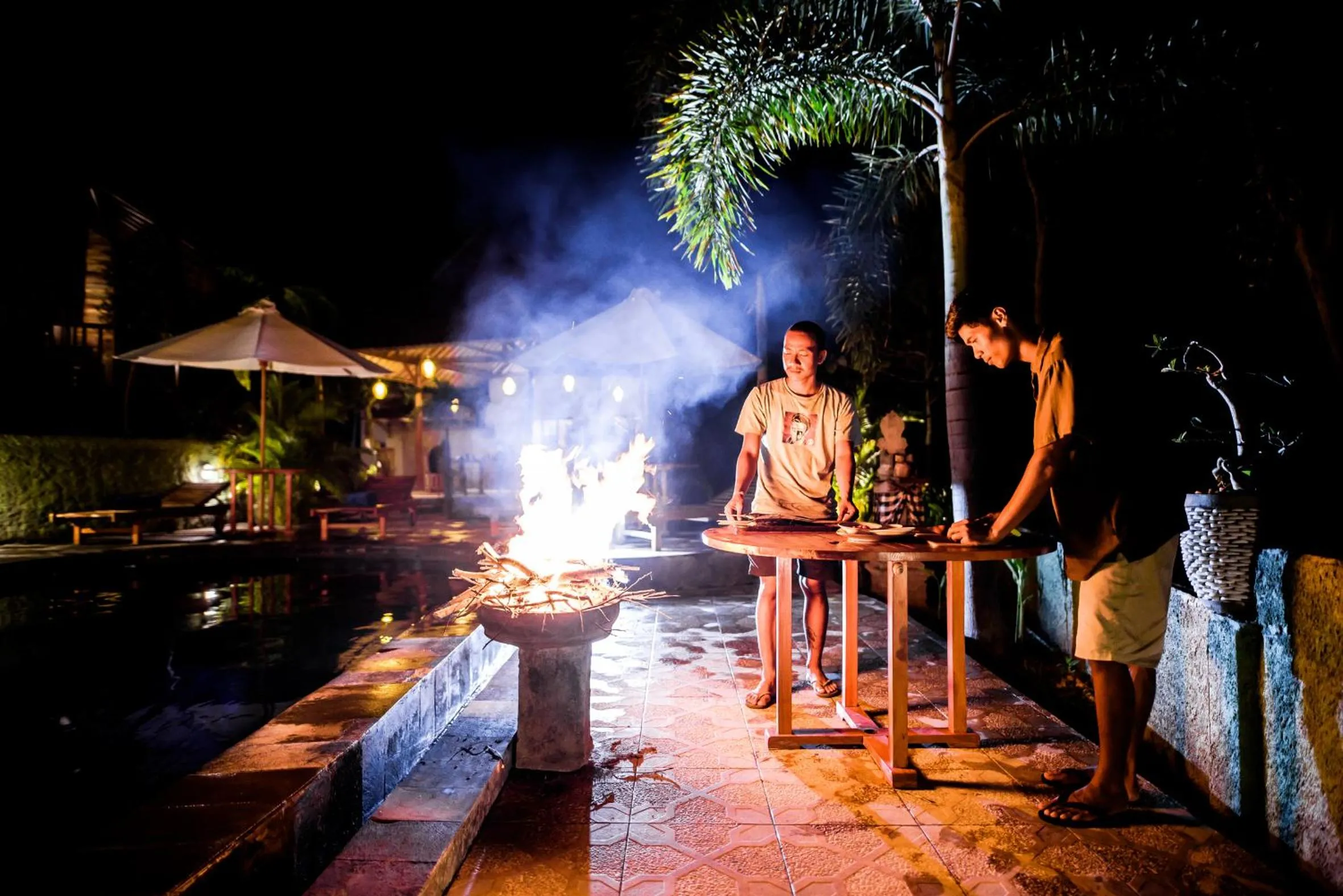 BBQ facilities in The Granyam Garden Cottage